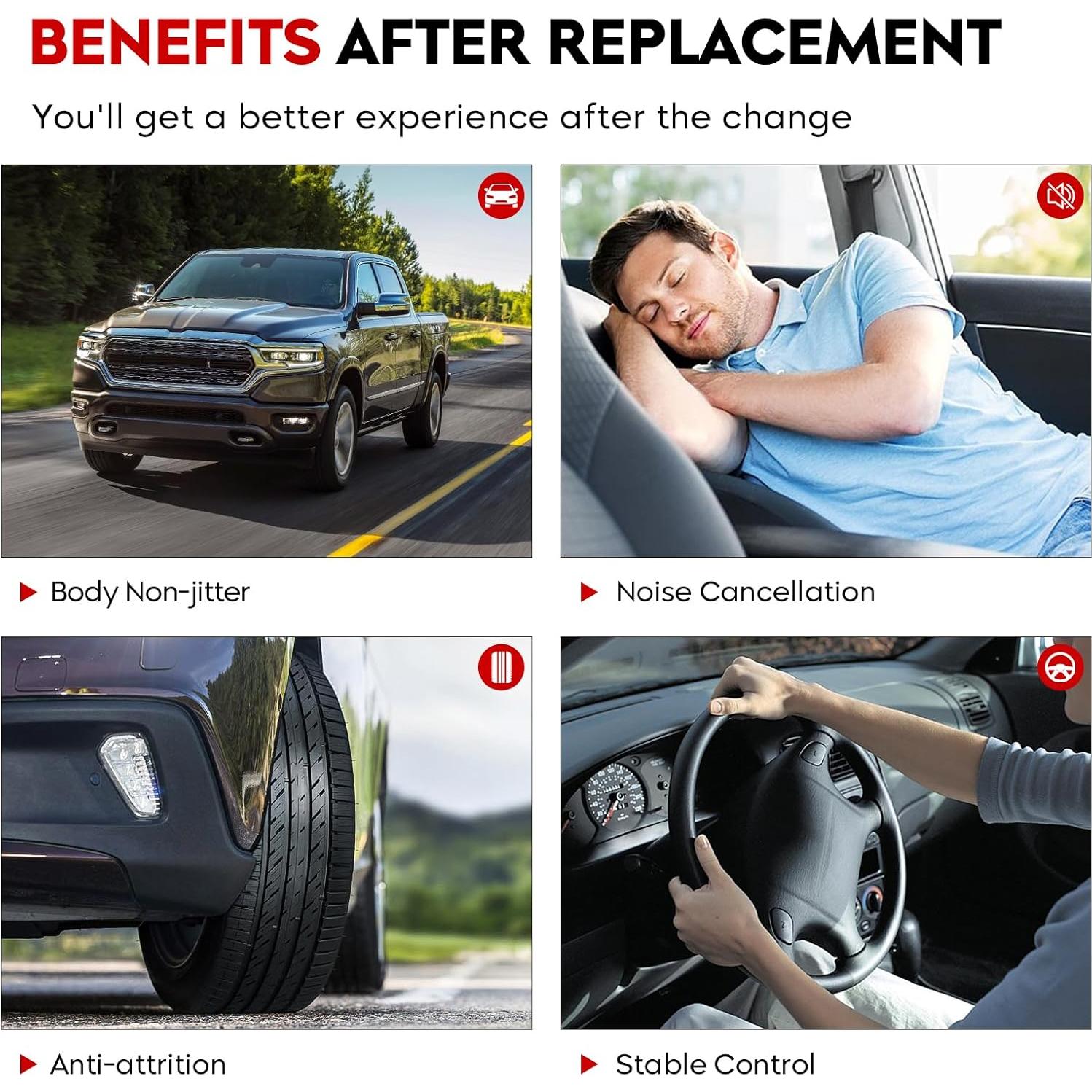 Kit de Brazos de Control Superior Frontal TadaMark para Ford Ranger 1998-2011