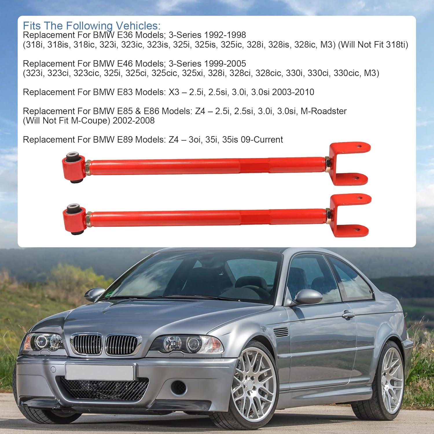 Brazo de Control de Camber Inferior JDMSPEED Rojo BMW E36 E46 Z4 X3