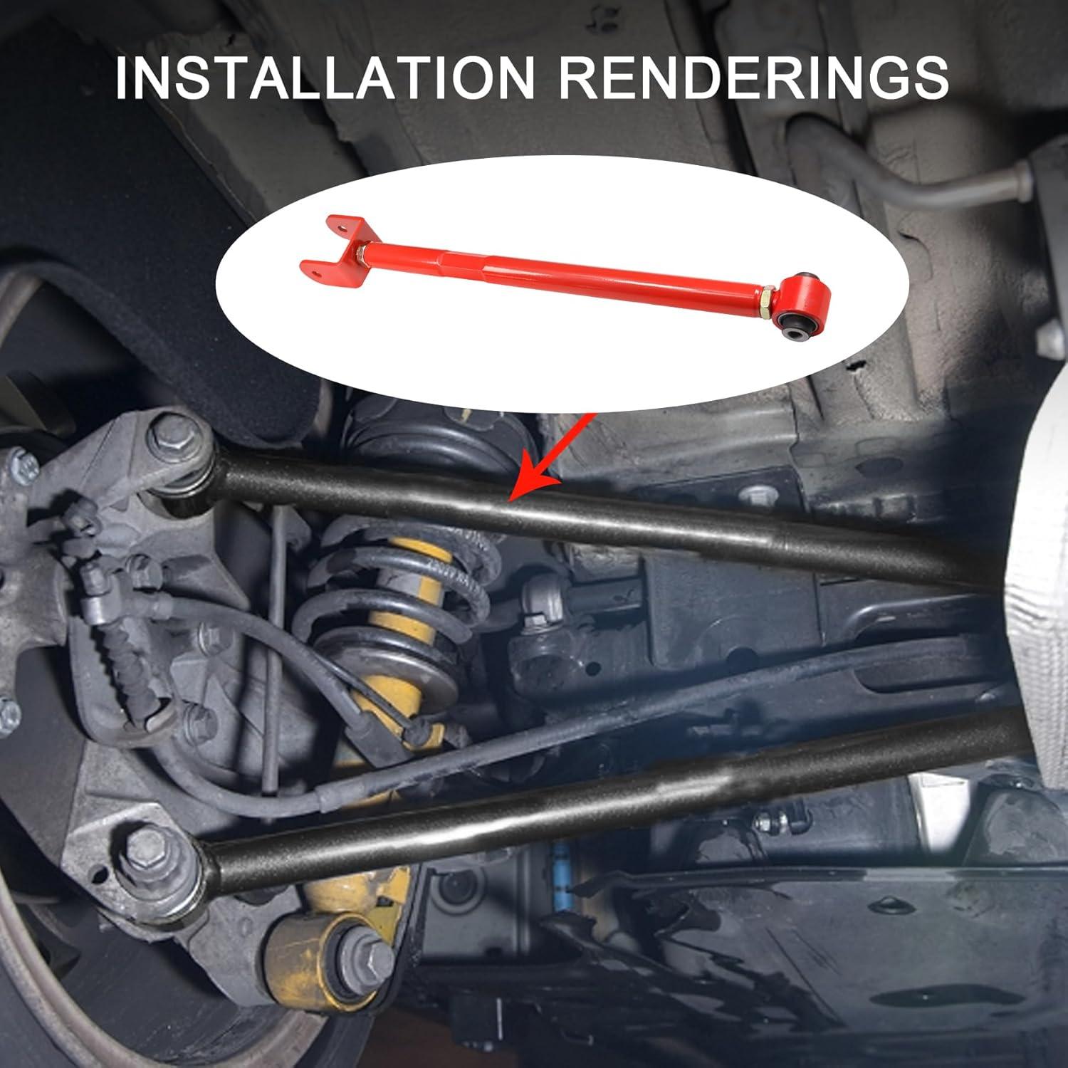 Brazo de Control de Camber Inferior JDMSPEED Rojo BMW E36 E46 Z4 X3