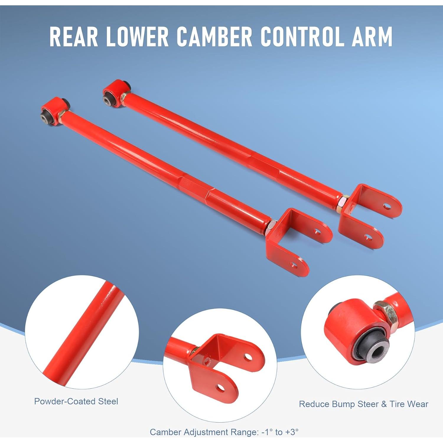 Brazo de Control de Camber Inferior JDMSPEED Rojo BMW E36 E46 Z4 X3