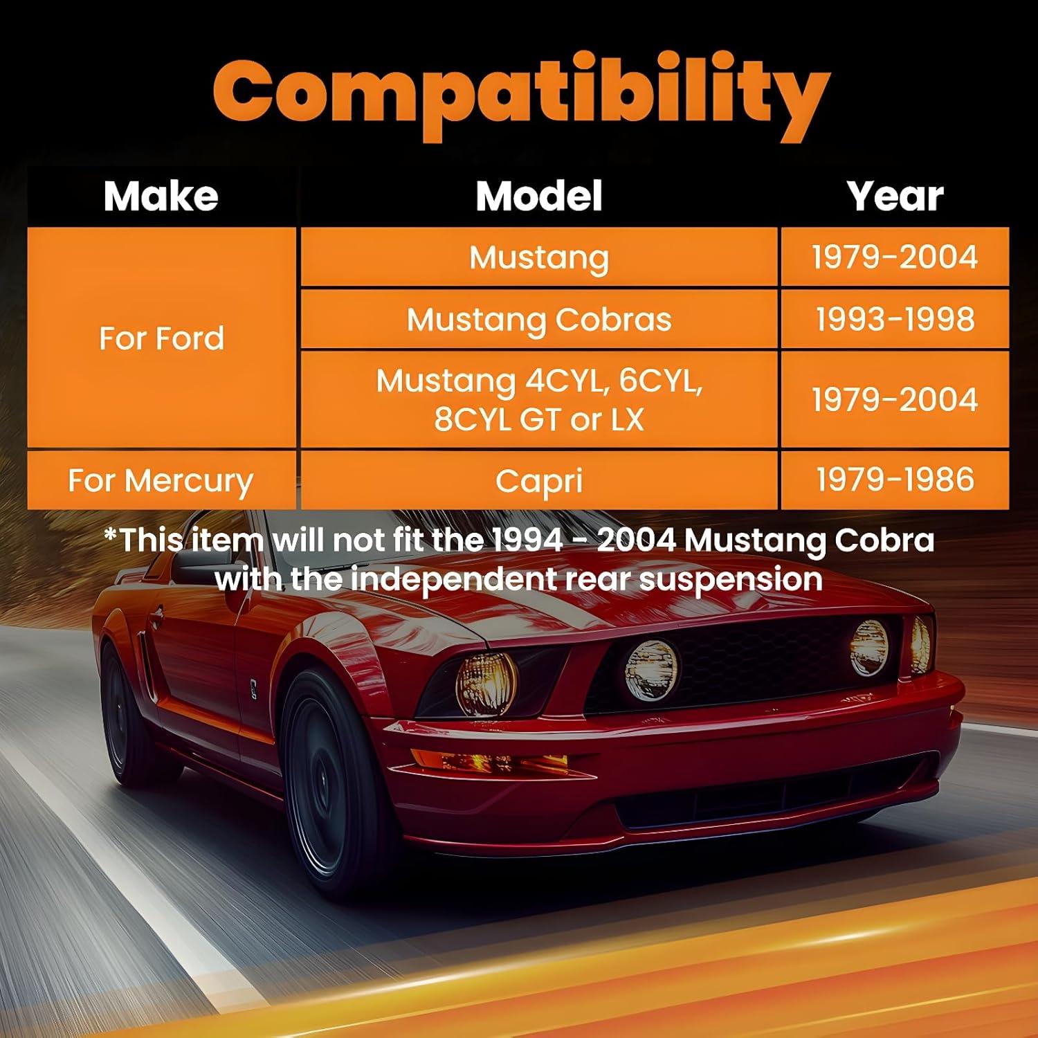 Kit de Brazos de Control Trasero Tuningsworld para Ford Mustang 1979-2004