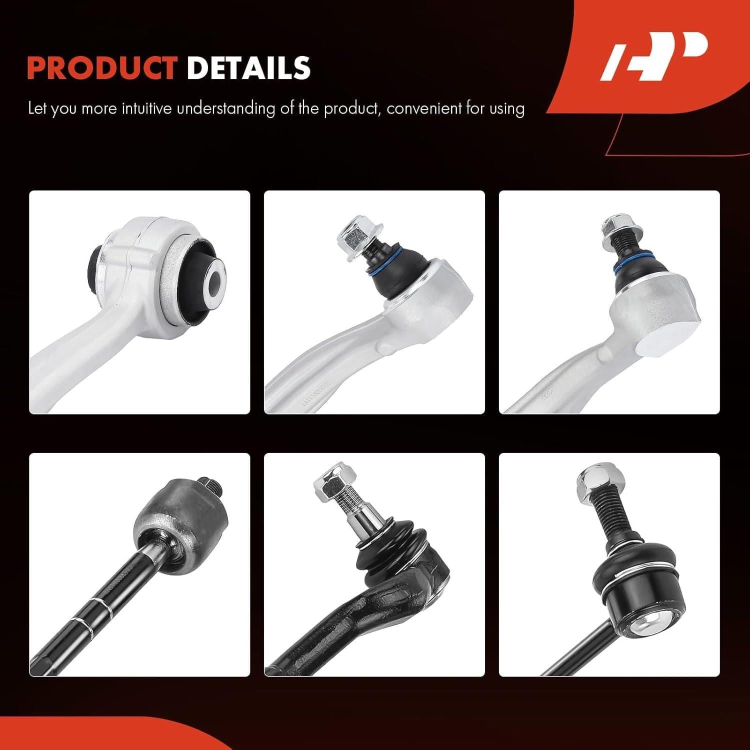 Conjunto de Suspensión A-Premium para Mercedes-Benz C/E 2010-2015