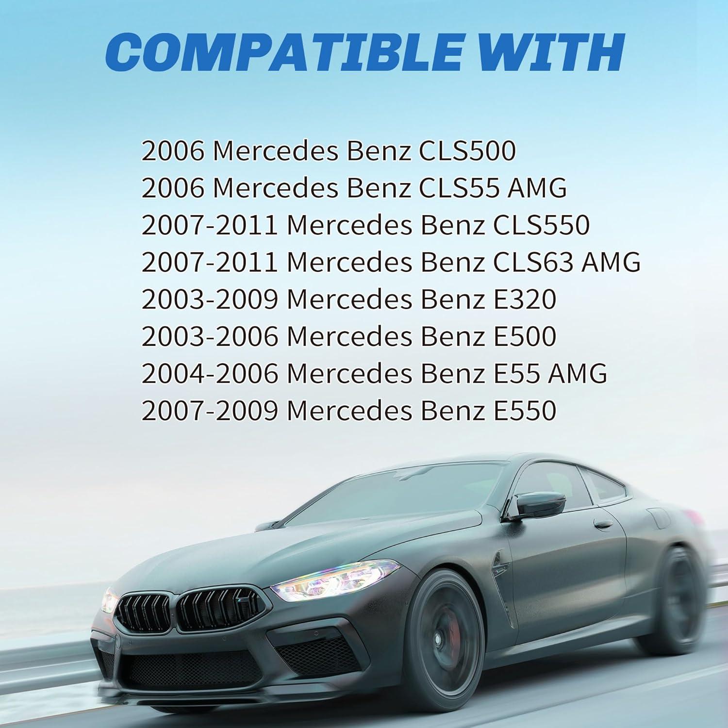 Kit de Brazo de Control Frontal Rockplanet 14 Piezas para Mercedes