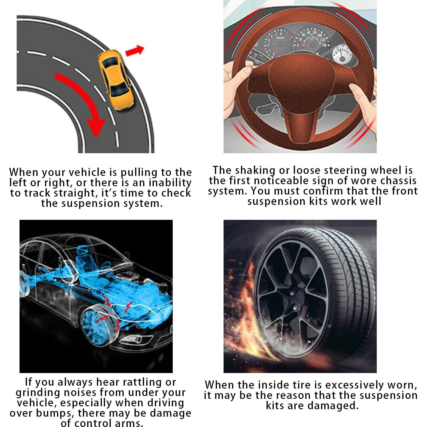 Kit de Suspensión Delantera HAWK BROTHER para Mercedes Benz