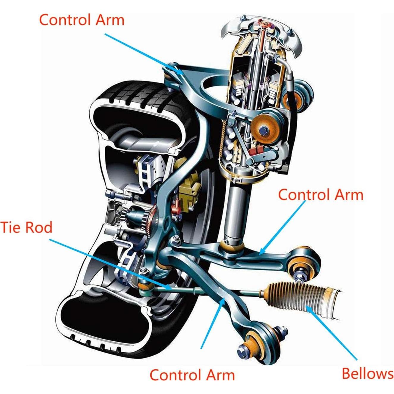 Kit de Suspensión Delantera HAWK BROTHER para Mercedes Benz
