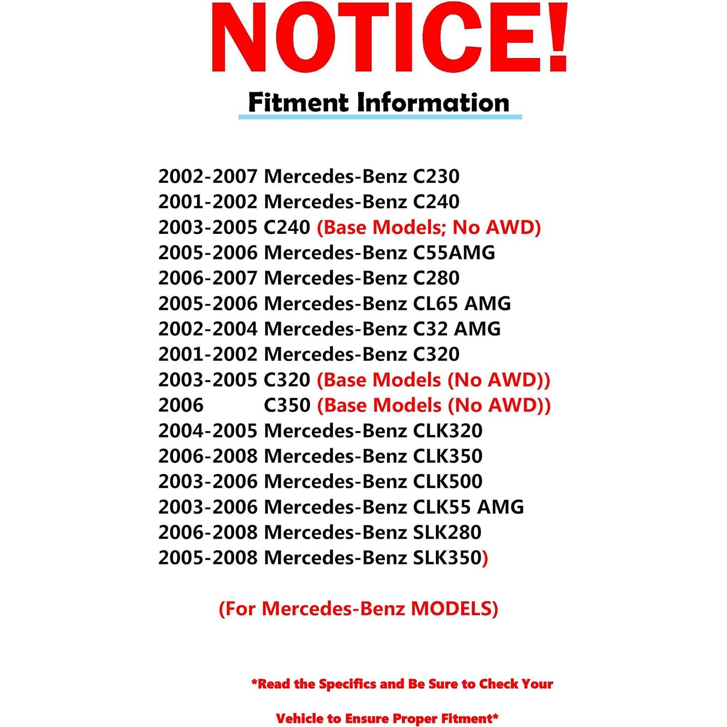 Brazos de Control Inferiores Detroit Axle para Mercedes-Benz