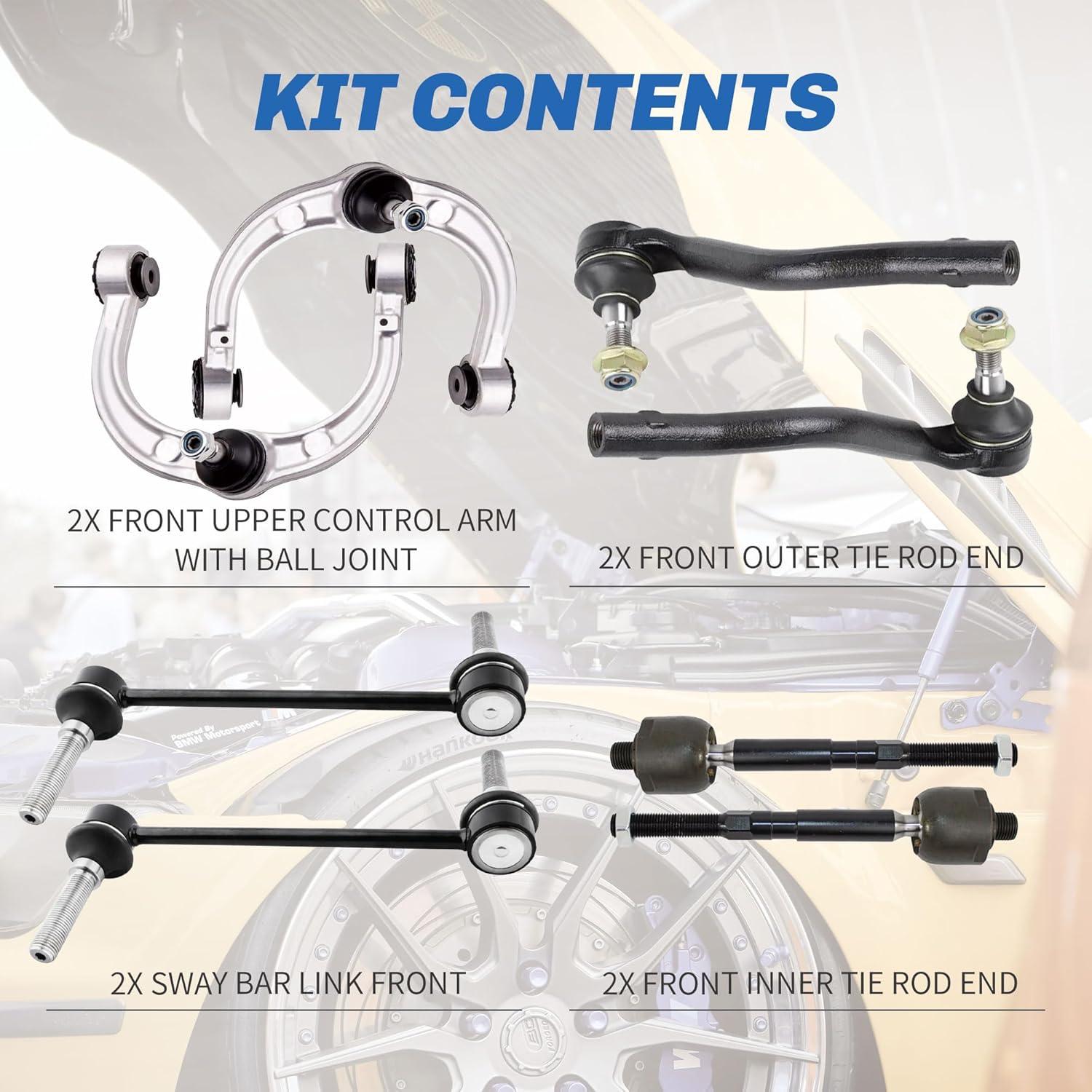 Kit de Brazo de Control Frontal Rockplanet para Mercedes Benz
