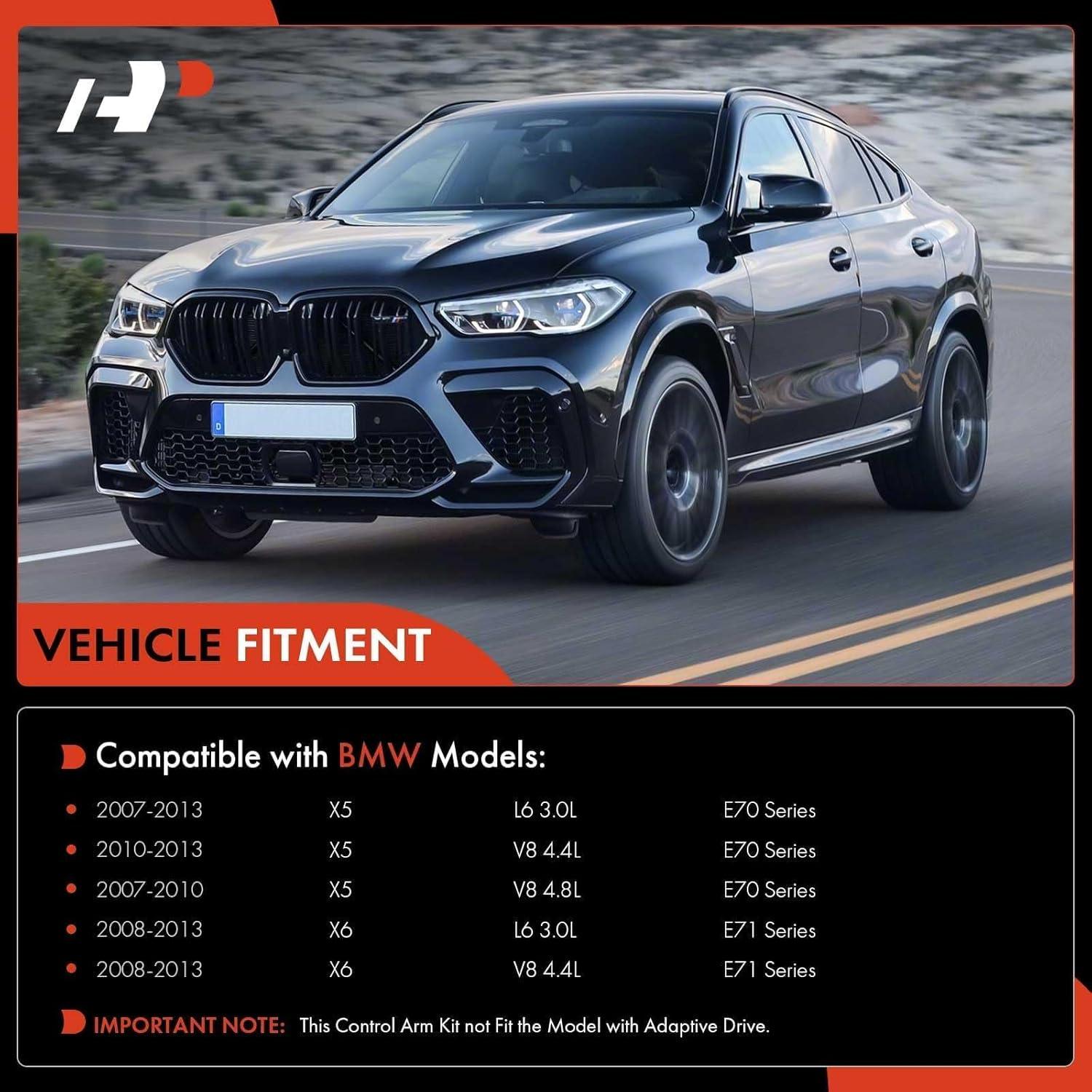 Conjunto de Suspensión A-Premium 8 Piezas para BMW X5/X6