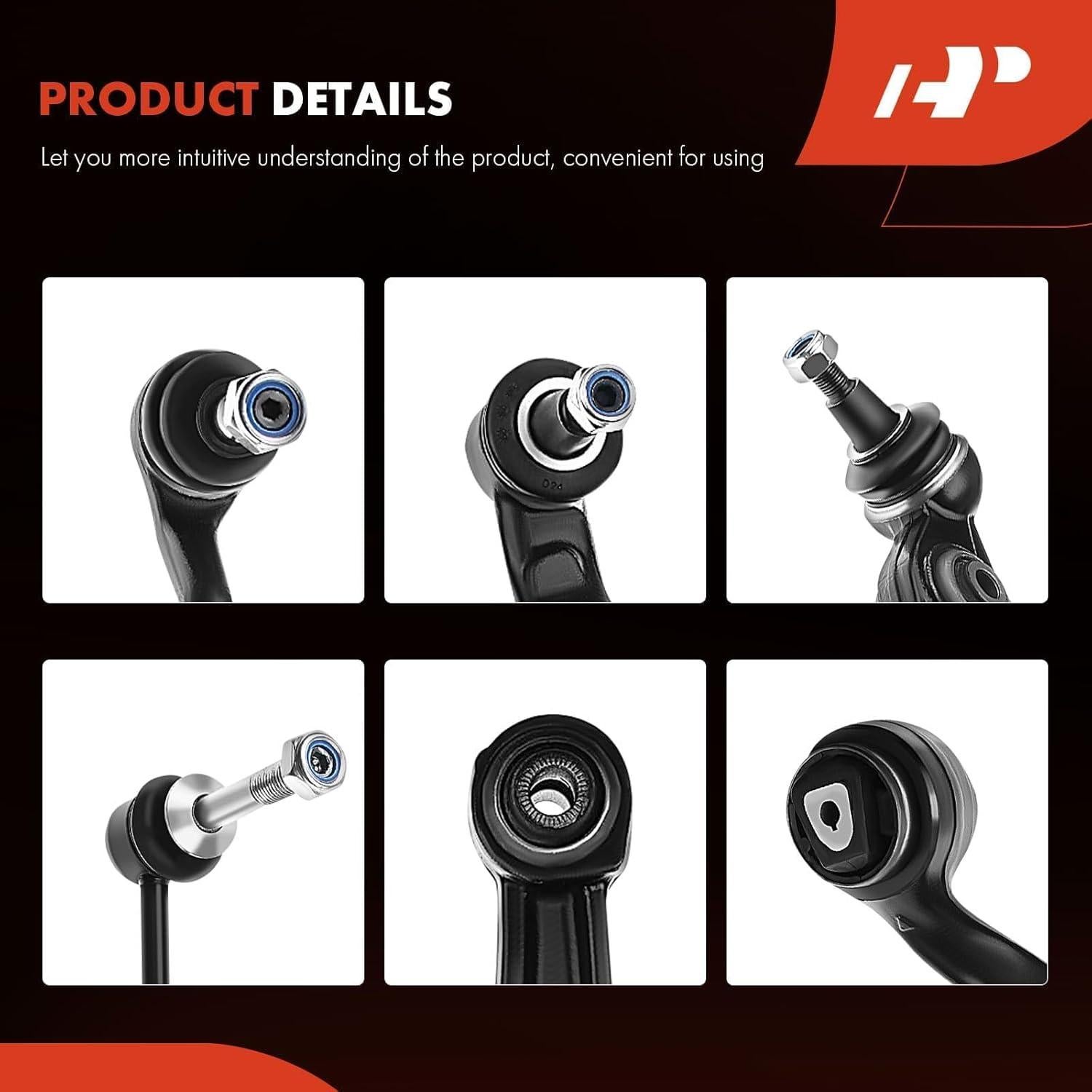 Conjunto de Suspensión A-Premium 8 Piezas para BMW X5/X6