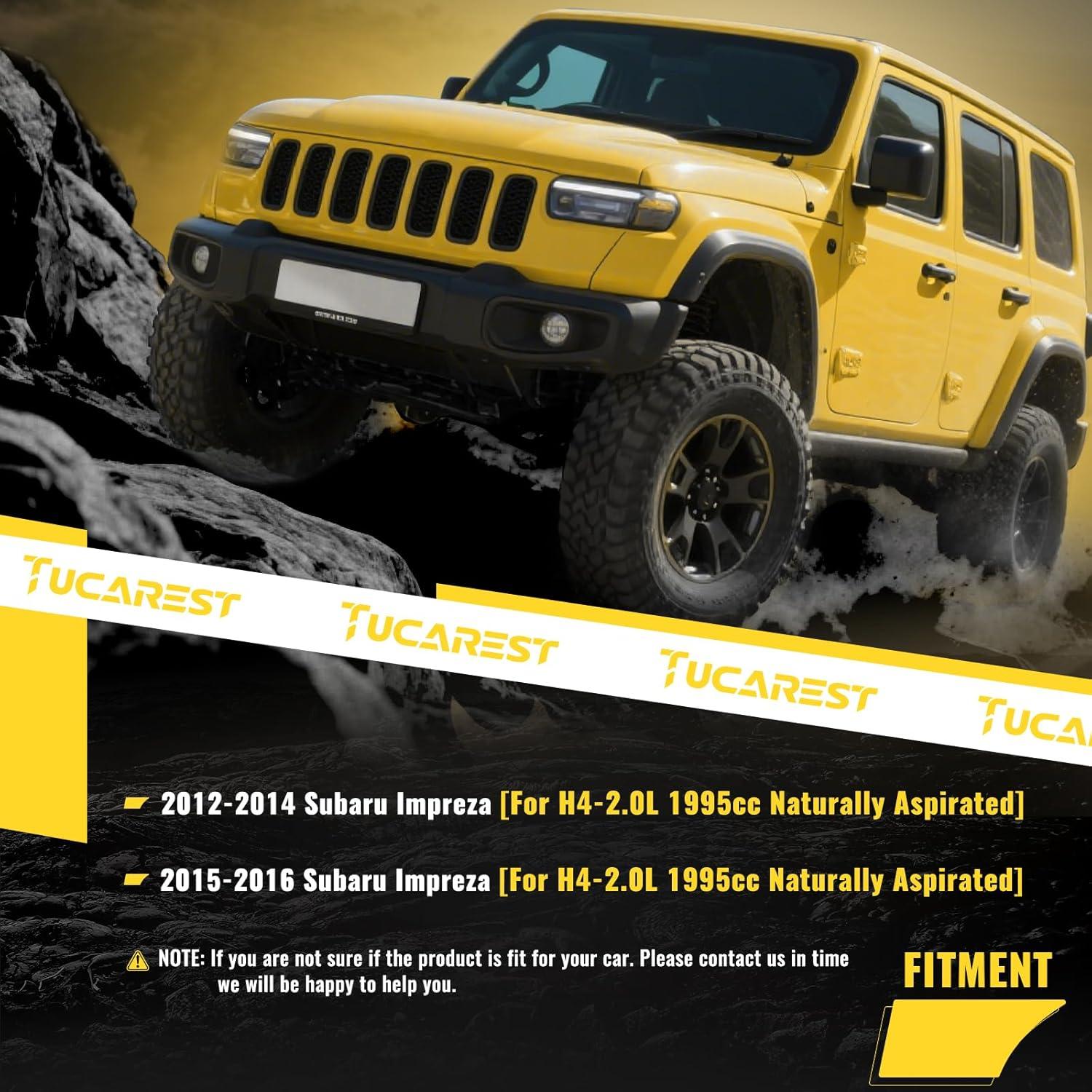 Kit de Suspensión TUCAREST 12 Piezas para Subaru Impreza 2012-2016