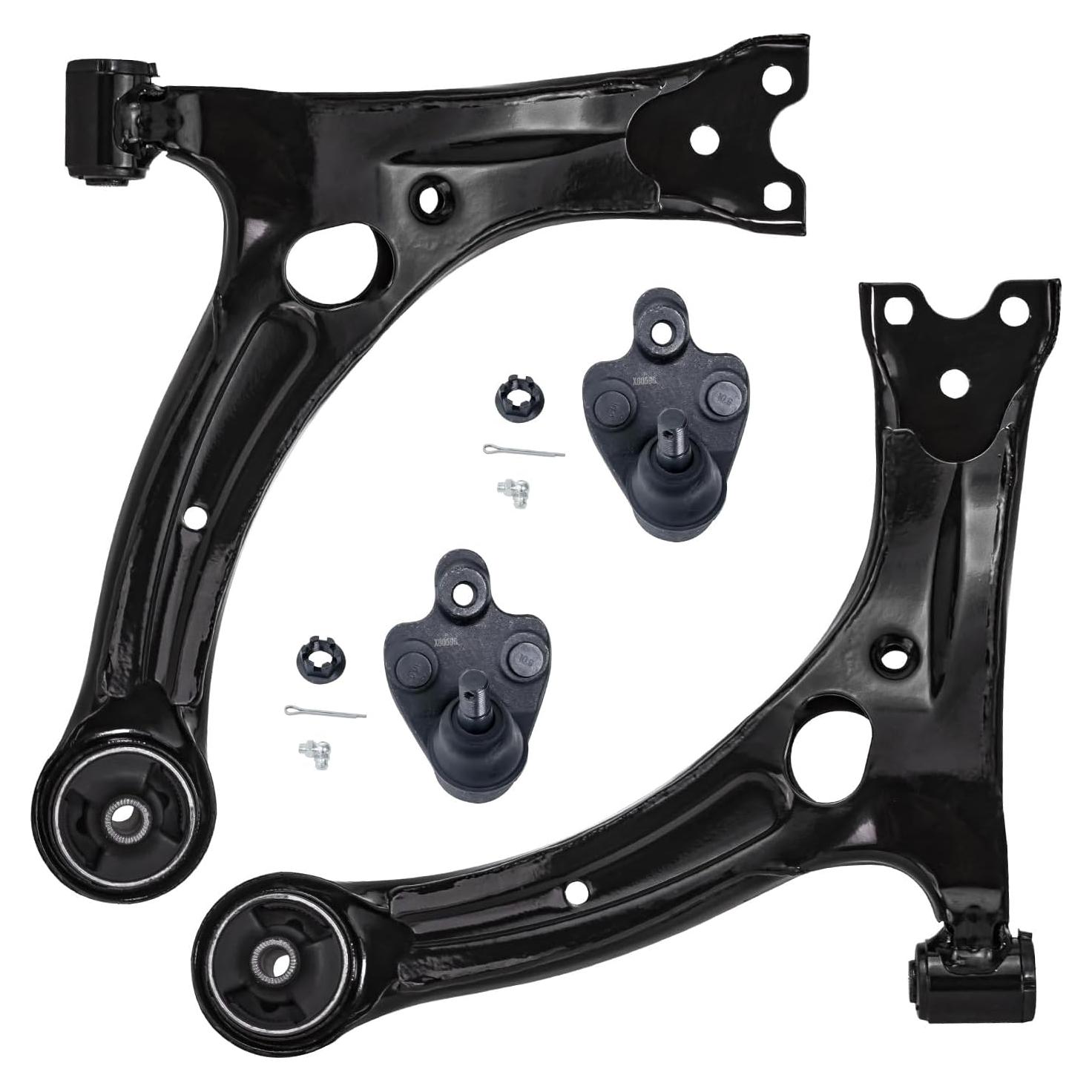 Kit de 4 brazos de control delantero Detroit Axle para Toyota y Pontiac