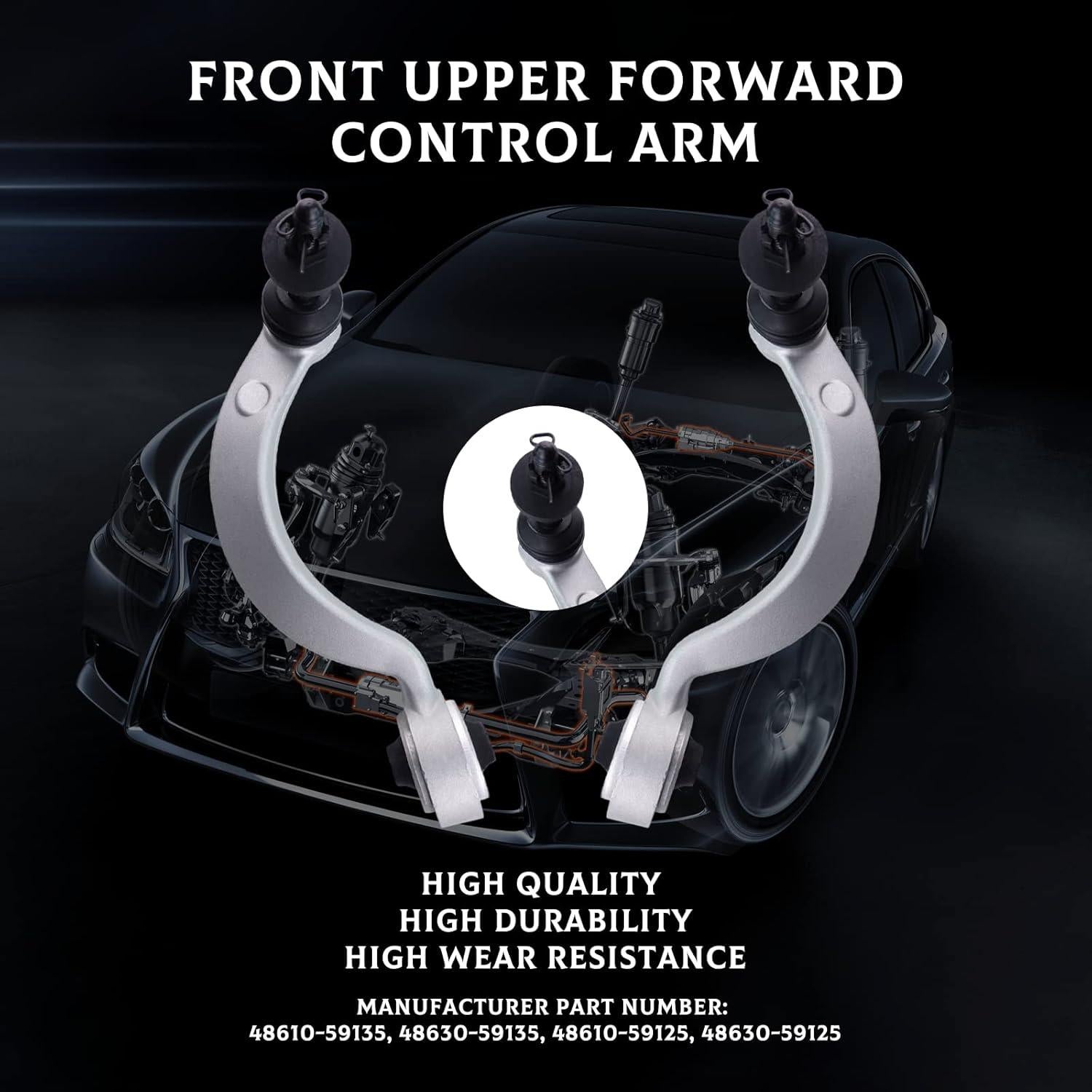 Kit de Suspensión Frontal HAWK BROTHER para Lexus LS460