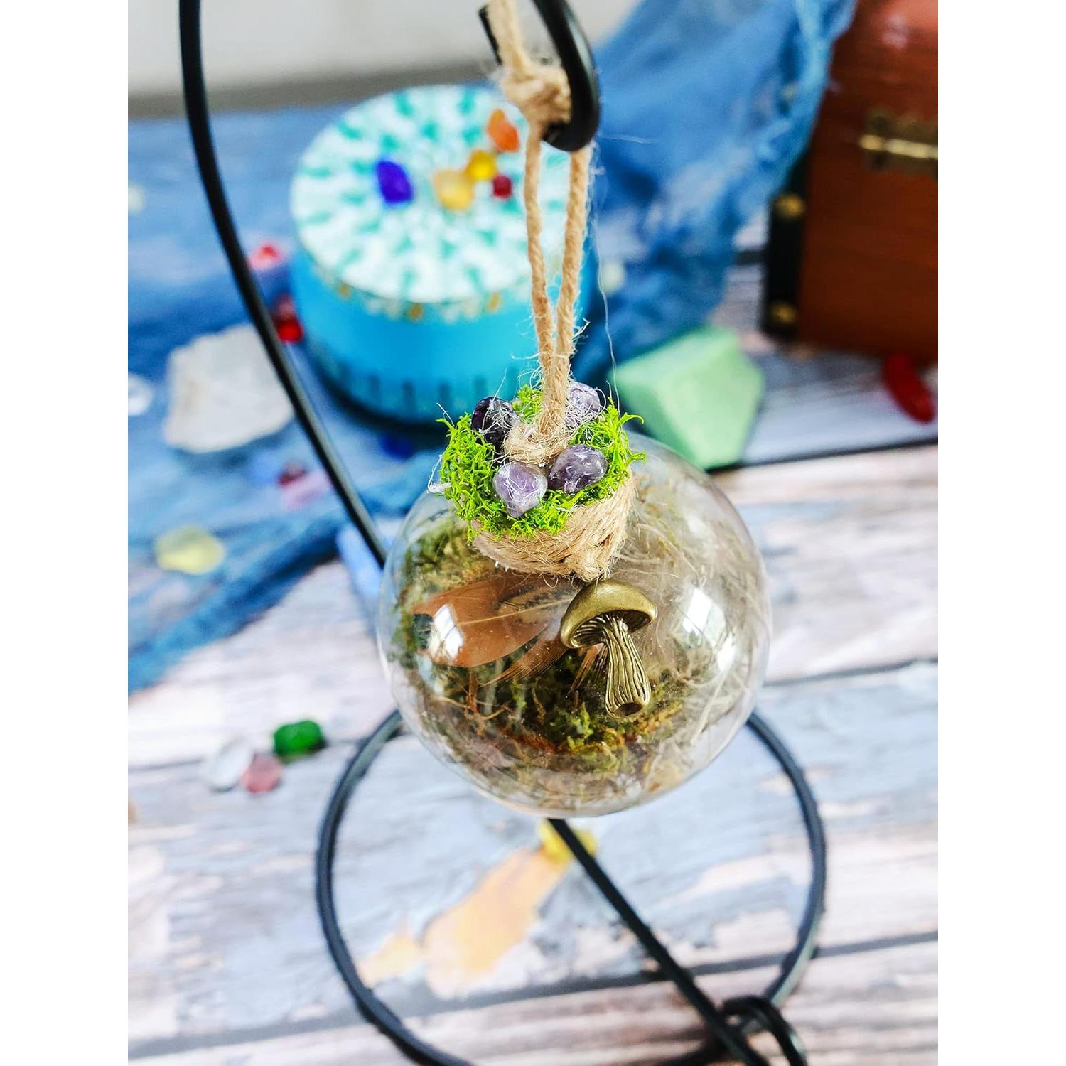 Bola de Bruja Verde Nosadi 10 cm con Hechizos de Protección