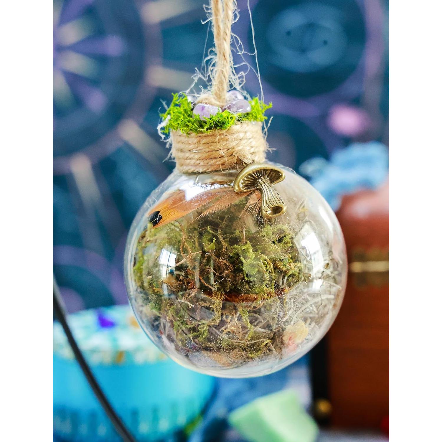 Bola de Bruja Verde Nosadi 10 cm con Hechizos de Protección