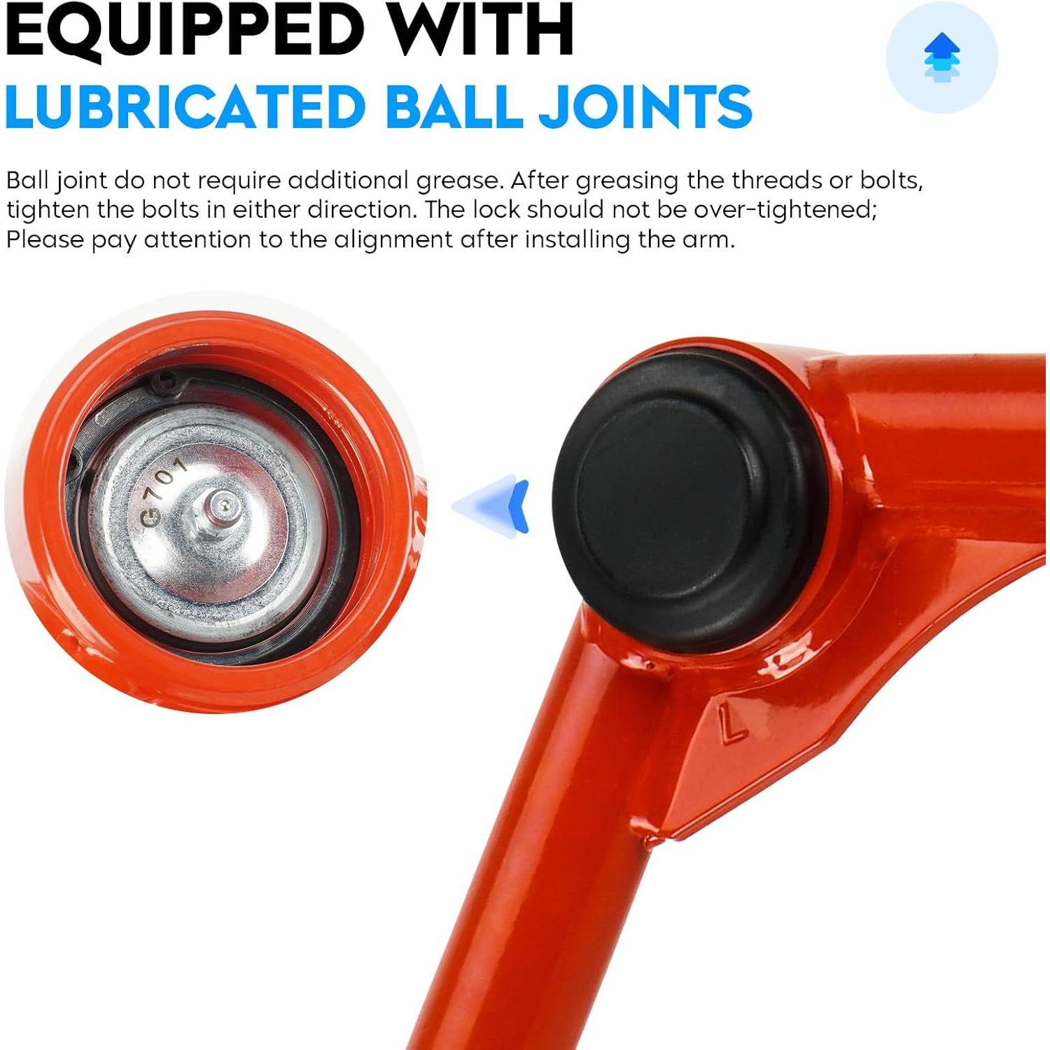 Brazos de Control Superiores Frontales Aeagle AECTA007-S120 2-10 cm