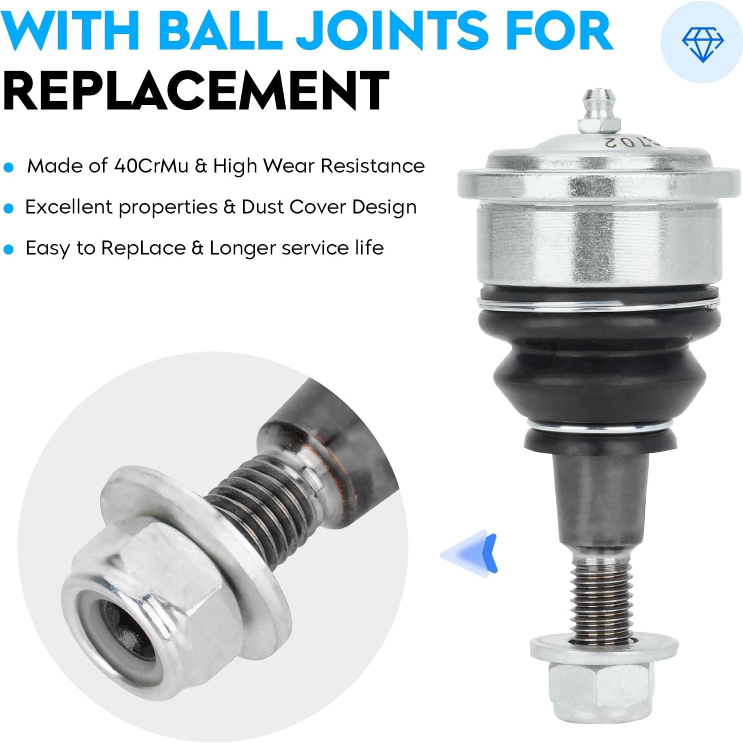 Brazos de Control Superiores Frontales Aeagle AECTA007-S120 2-10 cm