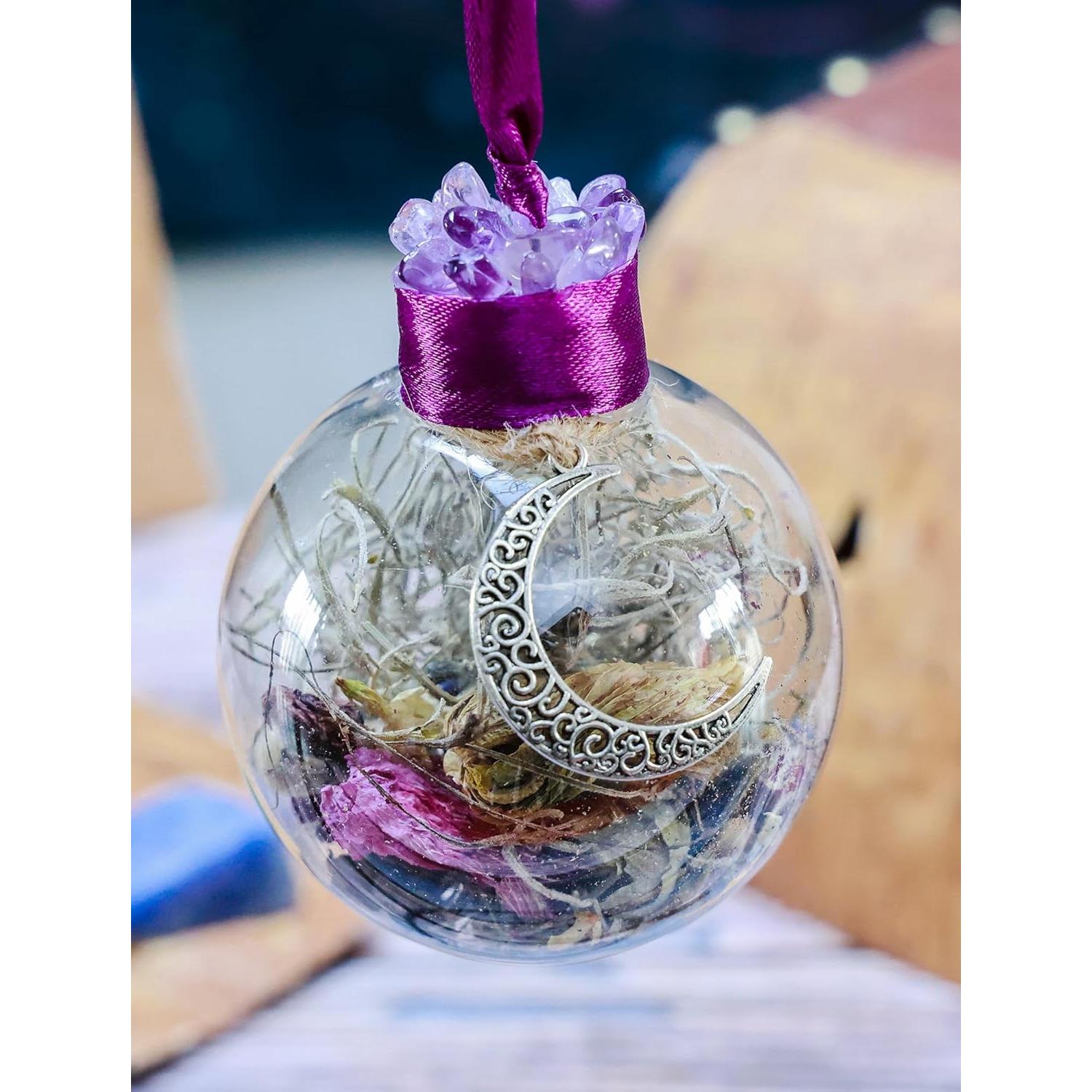 Bola de Bruja Morada Nosadi 10 cm Protección Energética