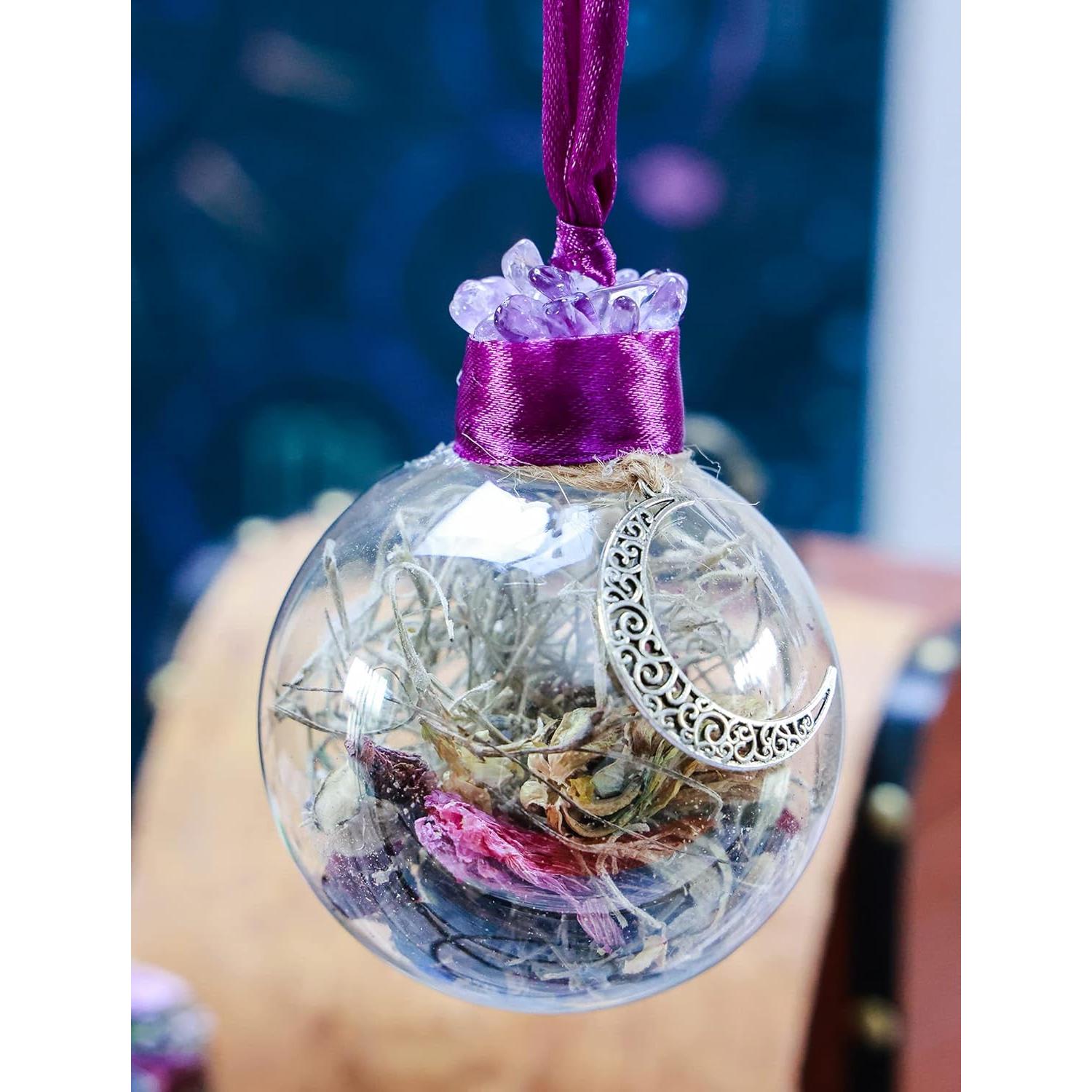 Bola de Bruja Morada Nosadi 10 cm Protección Energética