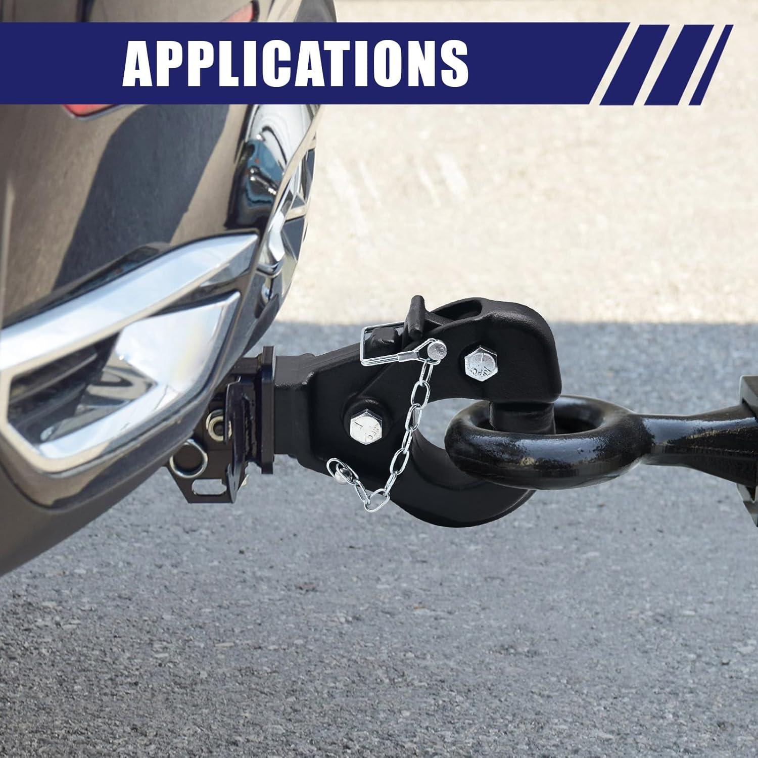 Enganche de Pintle JEXTRA 15 Toneladas 2721 kg Receptor 2"