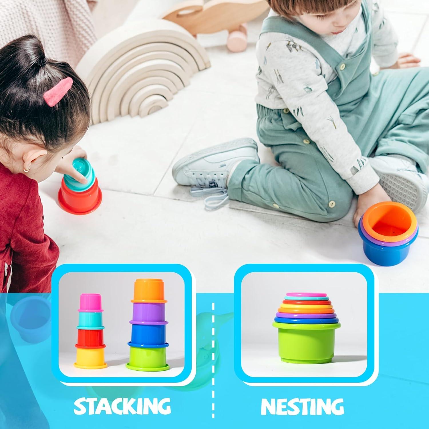 Juguetes de Baño Dinosaurio Hely Cancy 12 Piezas Sin Agujeros