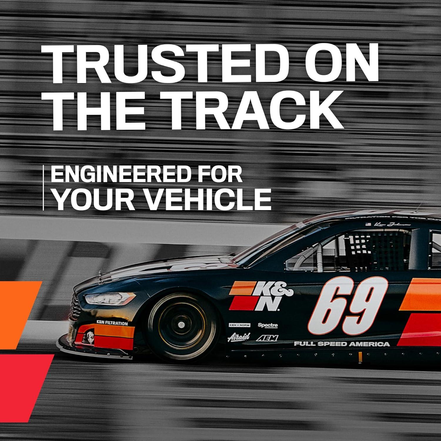 Filtro de Aire K&N Universal Clamp-On Cónico 10.16 cm