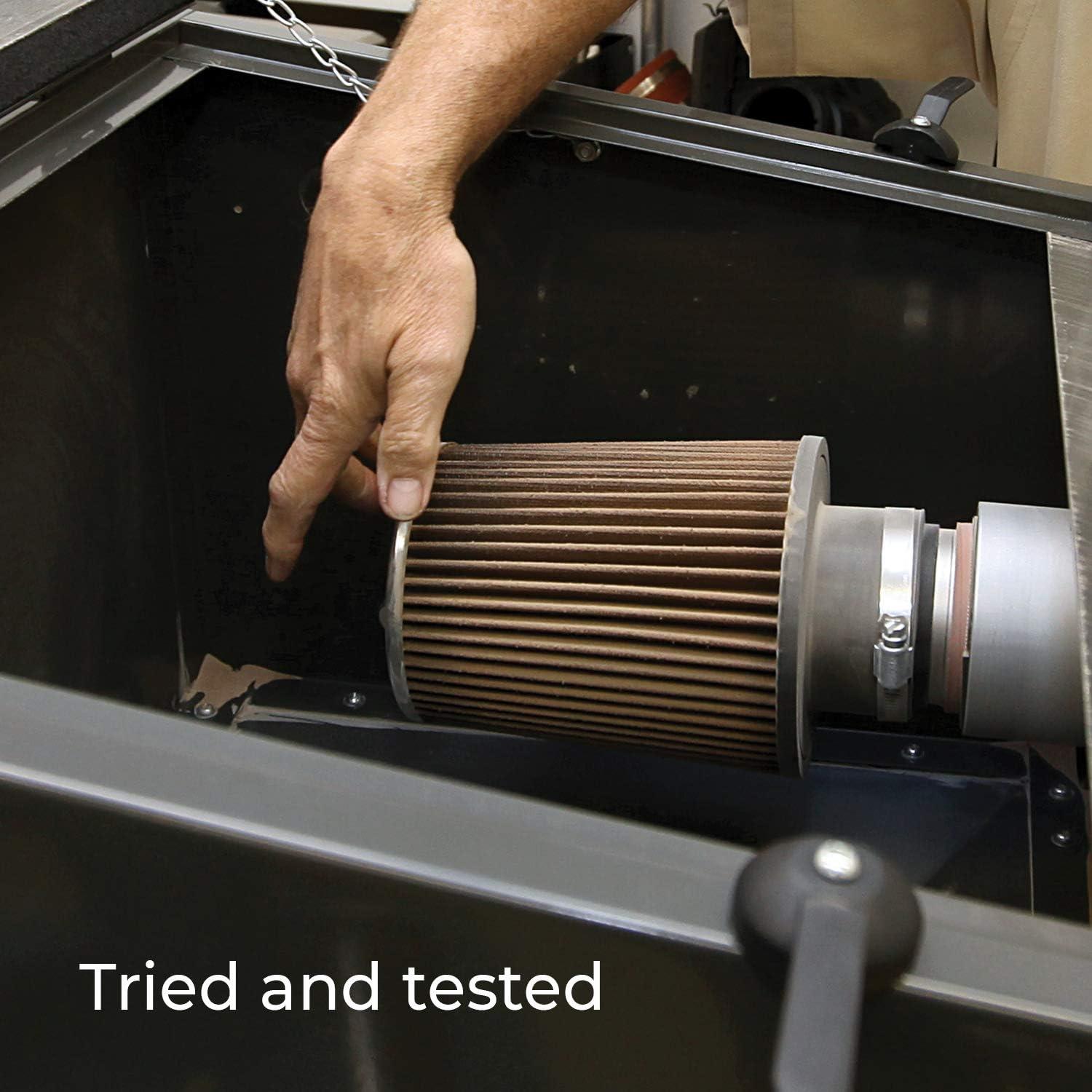 Filtro de Aire K&N Universal Clamp-On Cónico 10.16 cm