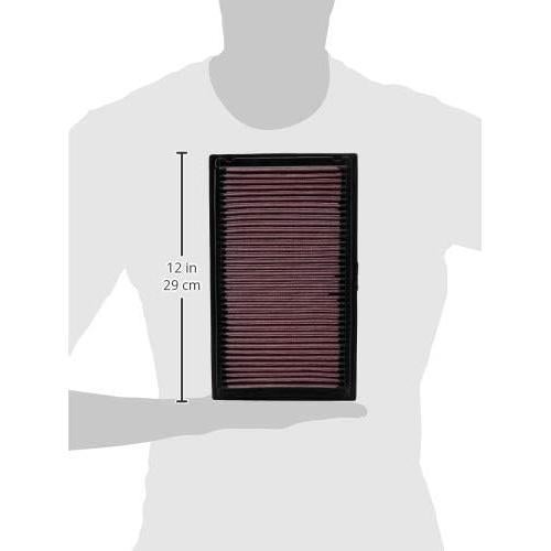 Filtro de Aire K&N Alto Flujo 33-2031-2 Lavable 300g