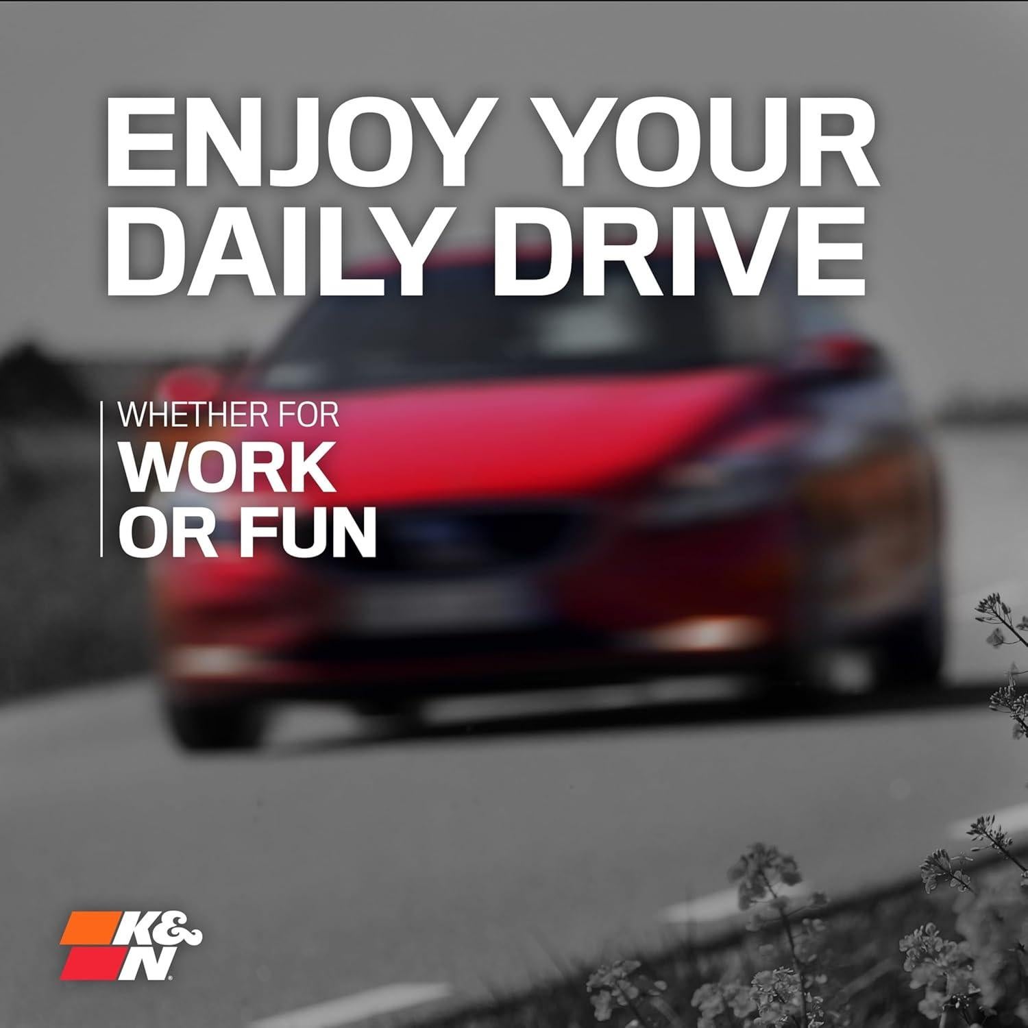 Filtro de Aire K&N Alto Flujo 33-2031-2 Lavable 300g