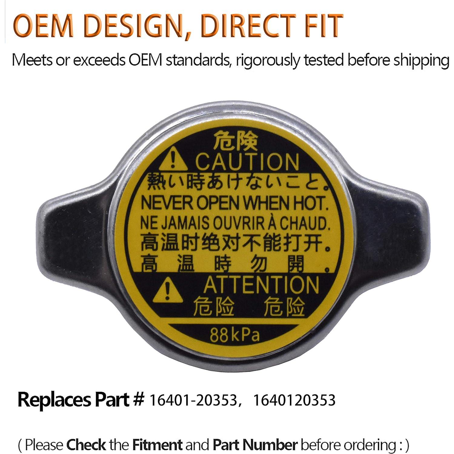 Tapa de Radiador FOKES para Toyota 4Runner Camry Corolla