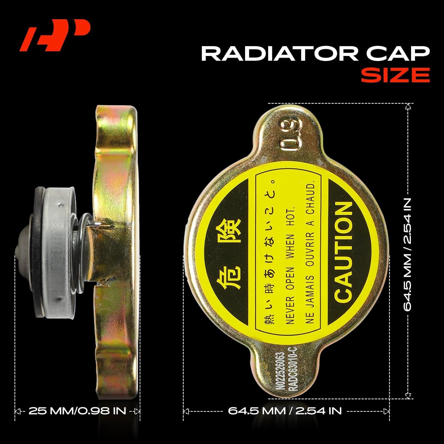 Tapa de Radiador A-Premium 16401-63010 - Compatible Toyota, Honda, Nissan