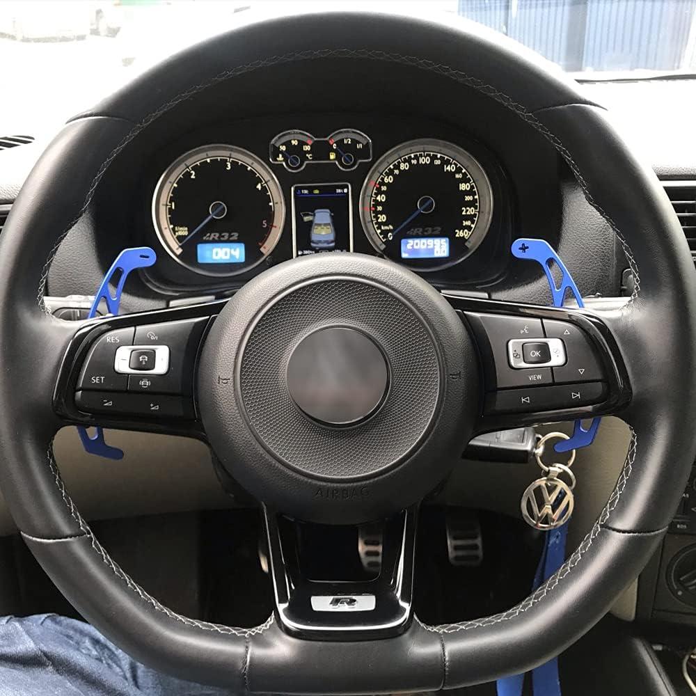 Extensiones de Palanca de Cambio Sanrily Azul para VW Golf GTI R MK7