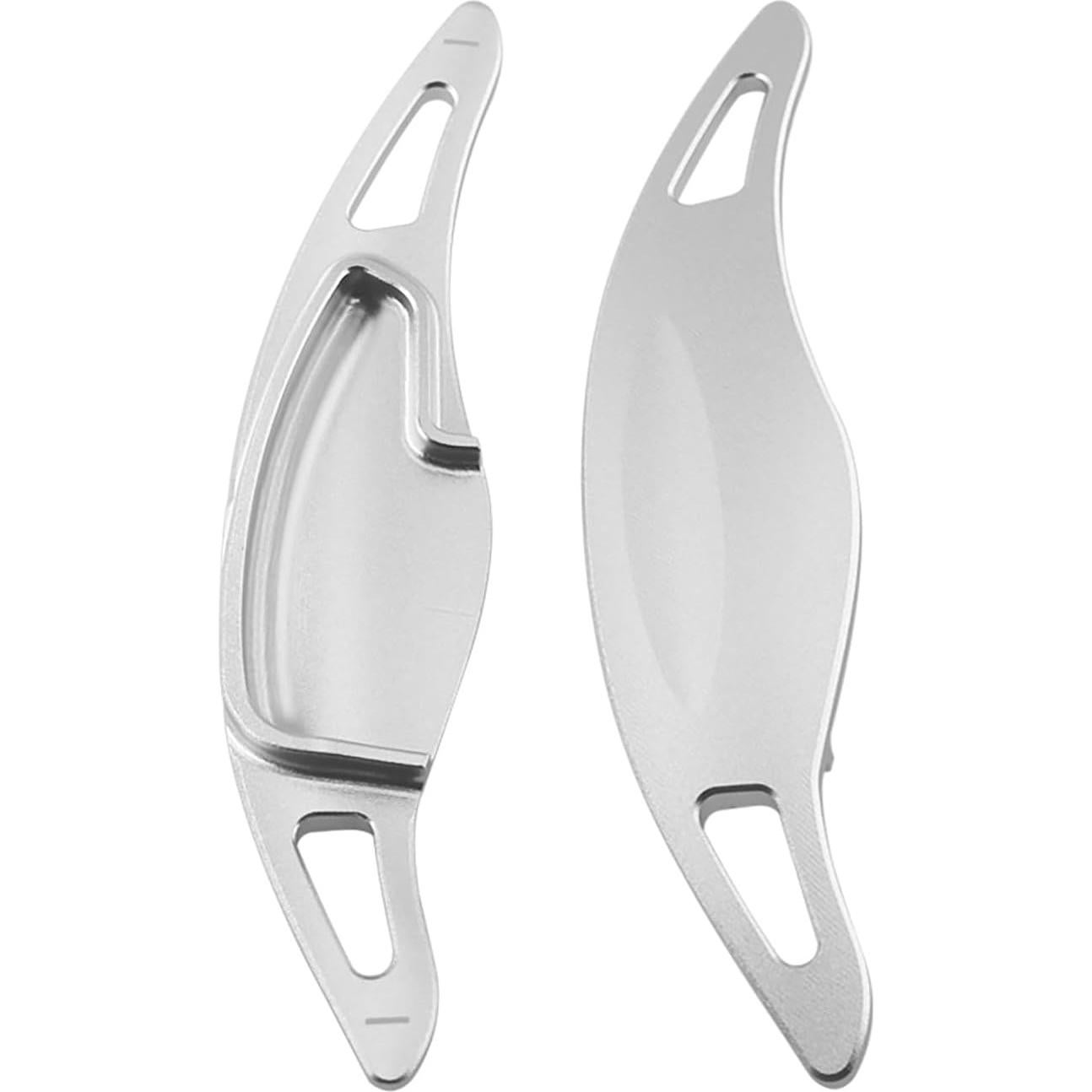 Kit Extensión Palancas Cambio Volante Aluminio Sumaikeji Plata