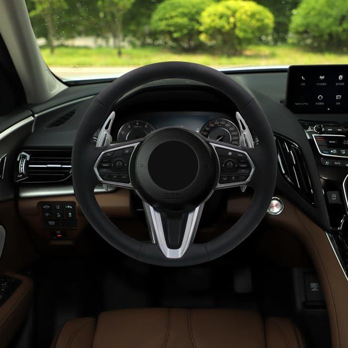 Kit Extensión Palancas Cambio Volante Aluminio Sumaikeji Plata