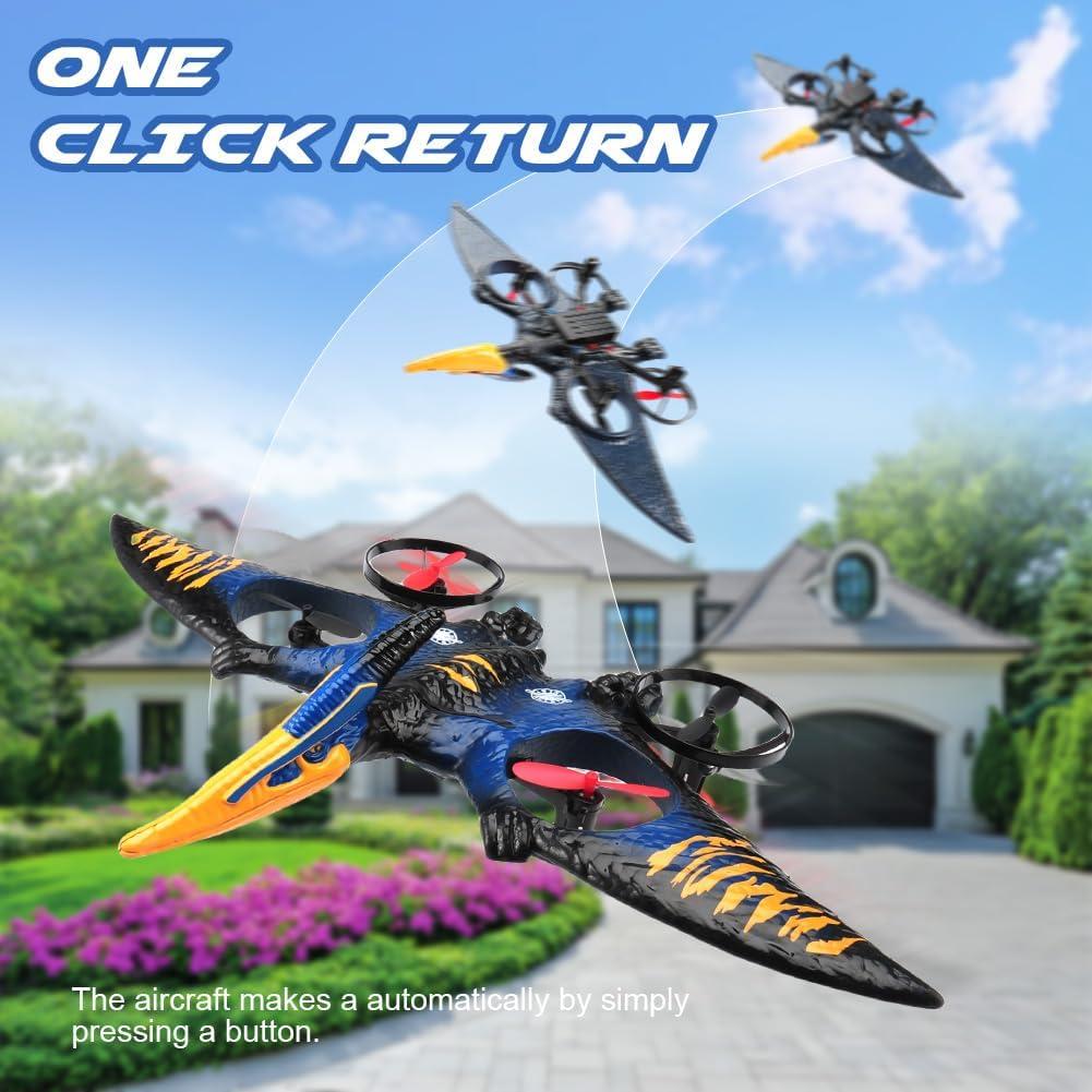 Aviación RC Dragón Juguete Volador 30.99x19.56cm Azul