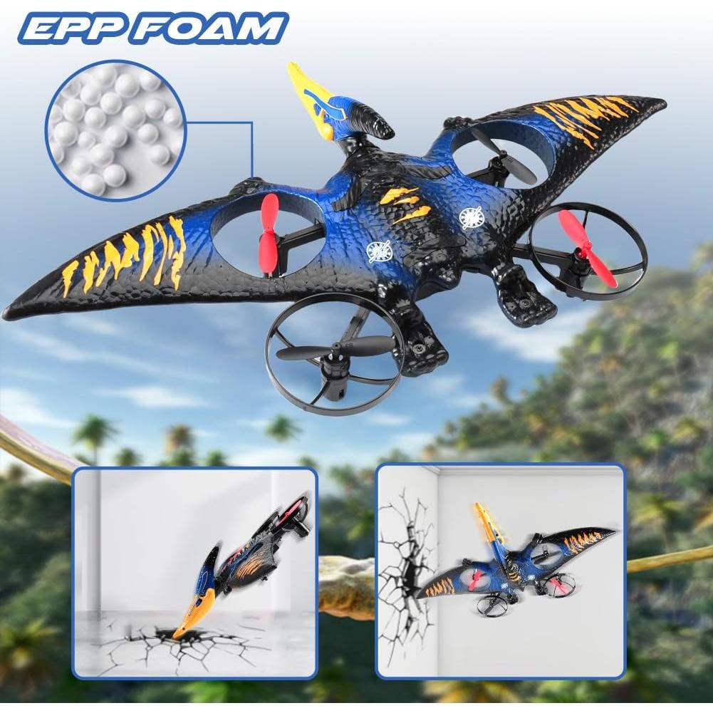 Aviación RC Dragón Juguete Volador 30.99x19.56cm Azul