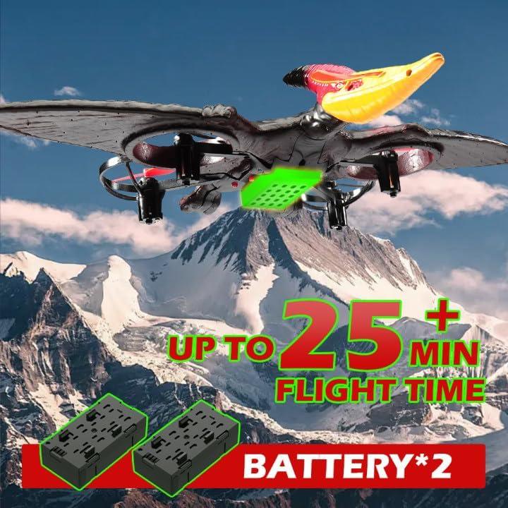 Aviación RC Dragón Juguete Volador 30.99x19.56cm Rojo