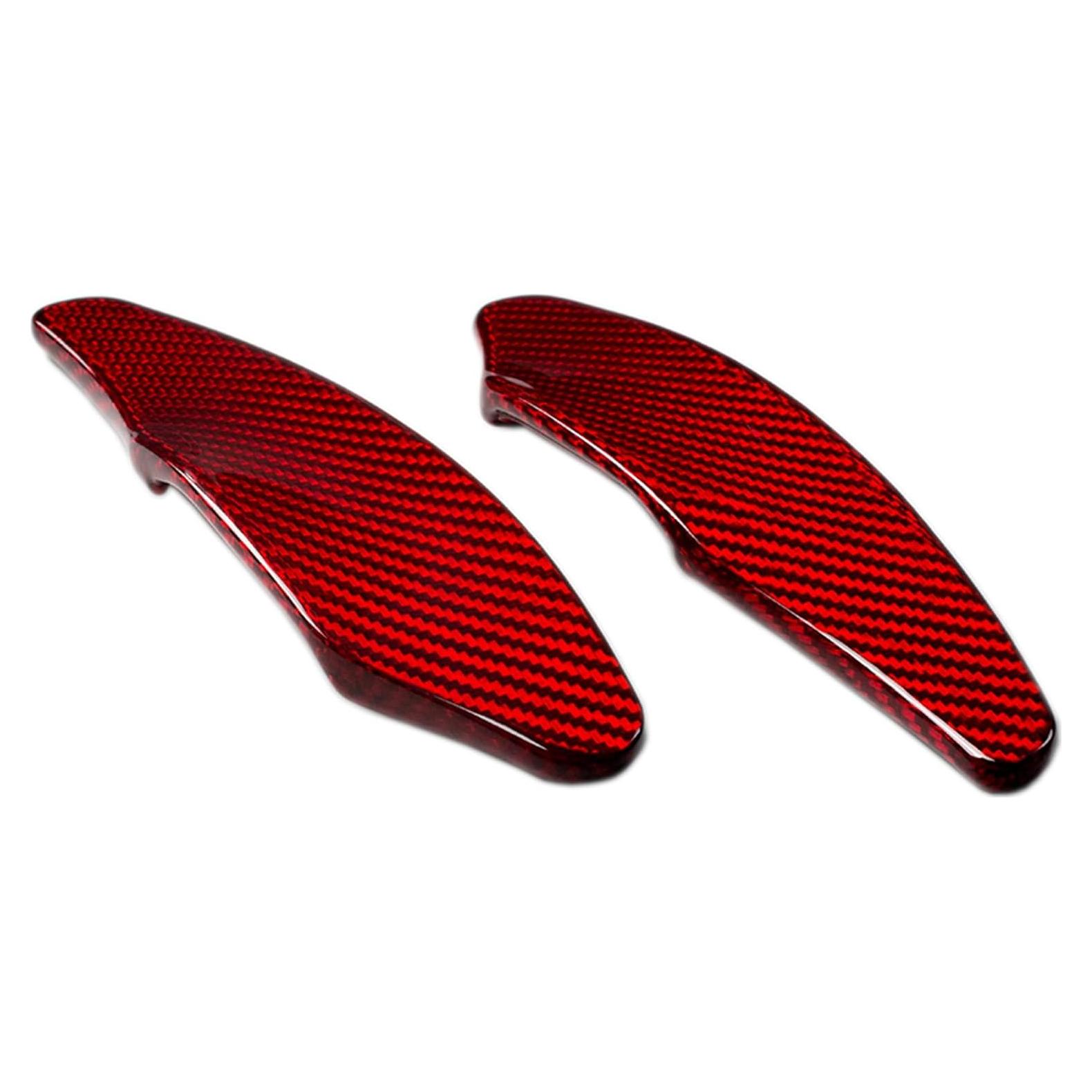 Extensiones de Palanca de Cambio Zorratin Fibra Carbono Chevrolet Corvette C7 Rojo