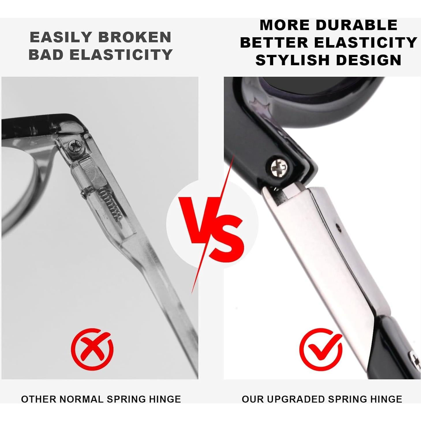 Gafas Bifocales Missfive 2 Paquetes Unisex Anti Luz Azul