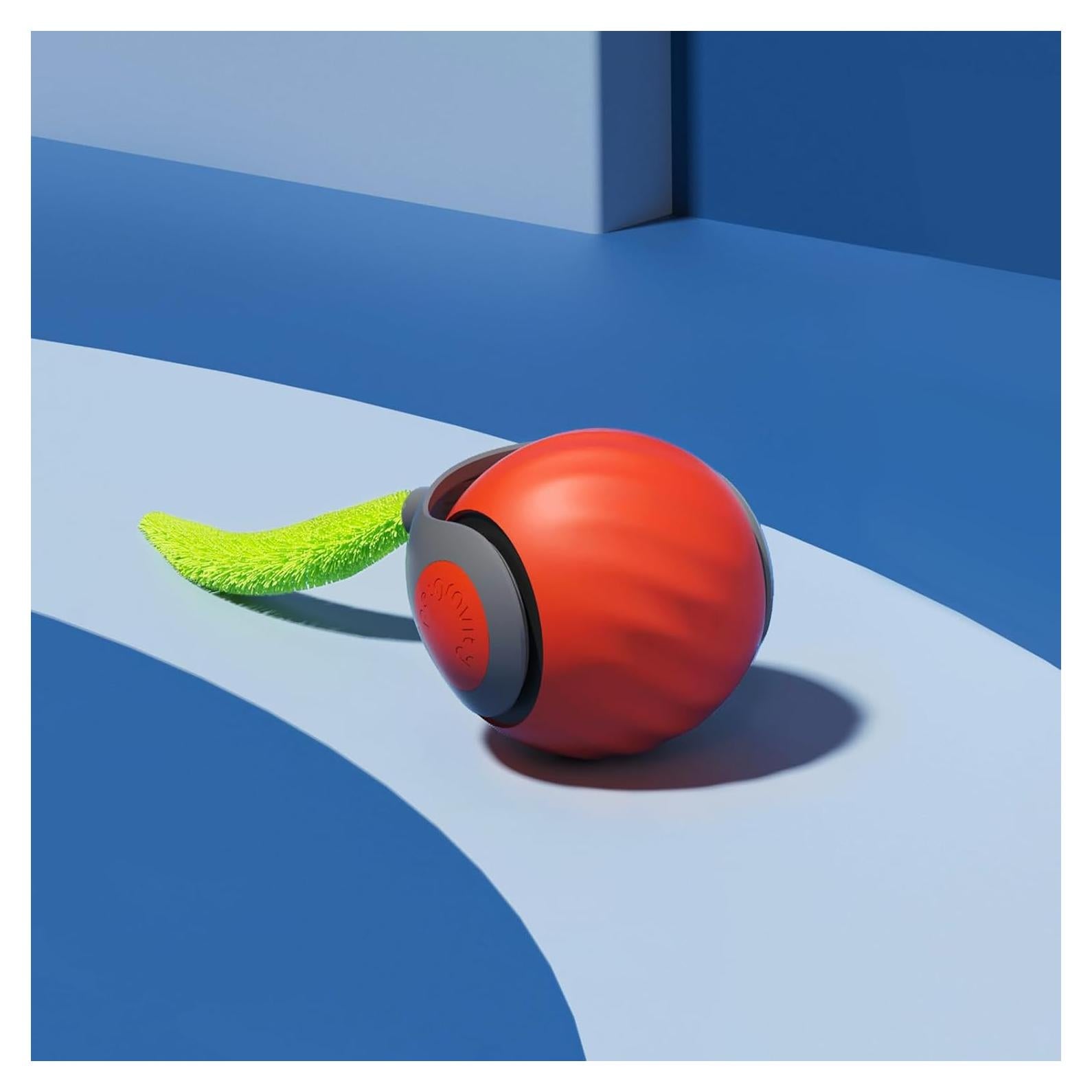 Bola Juguete Interactivo para Gatos Petgravity Naranja 5cm