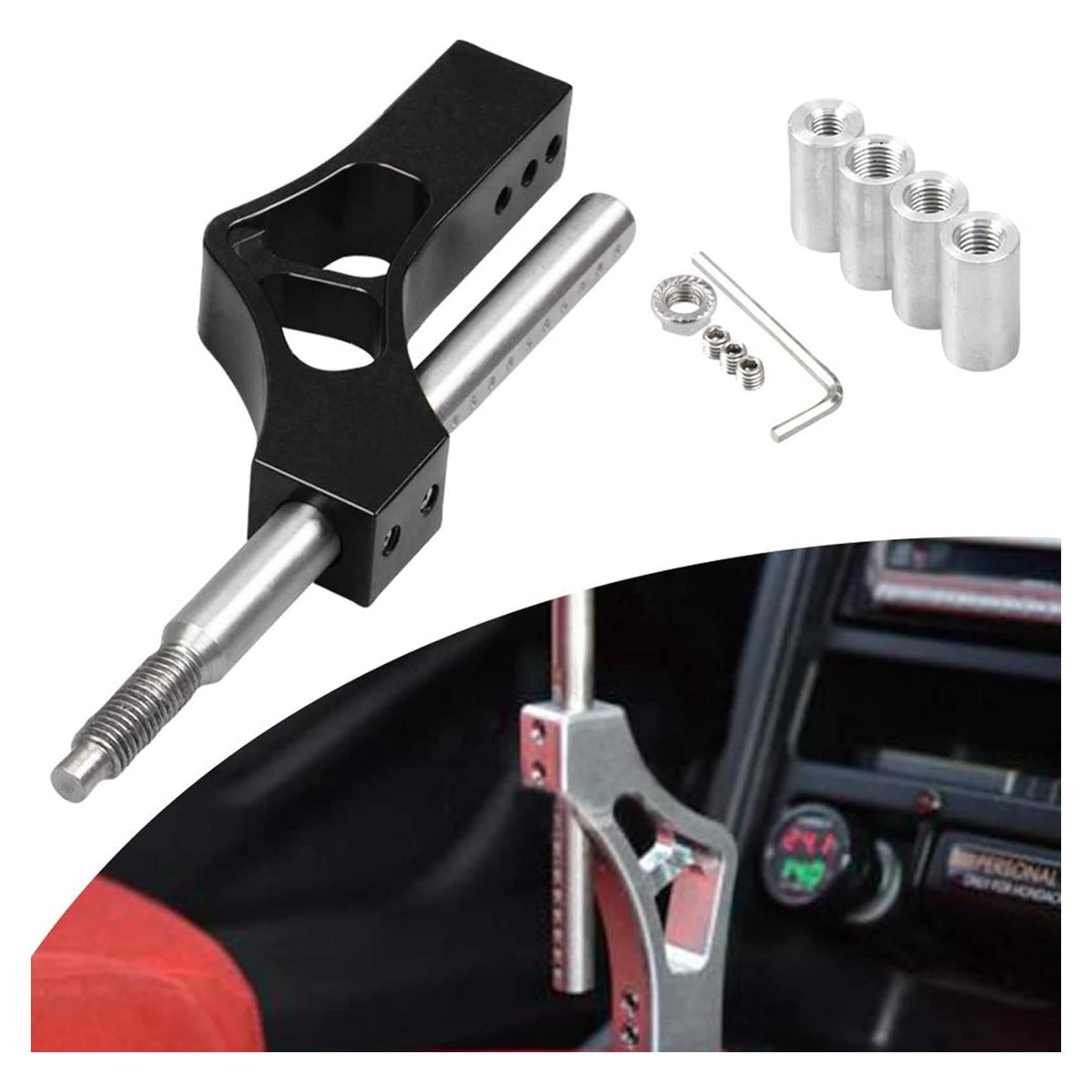 Extensión de Cambio Corto Ajustable Sporacingrts Negro