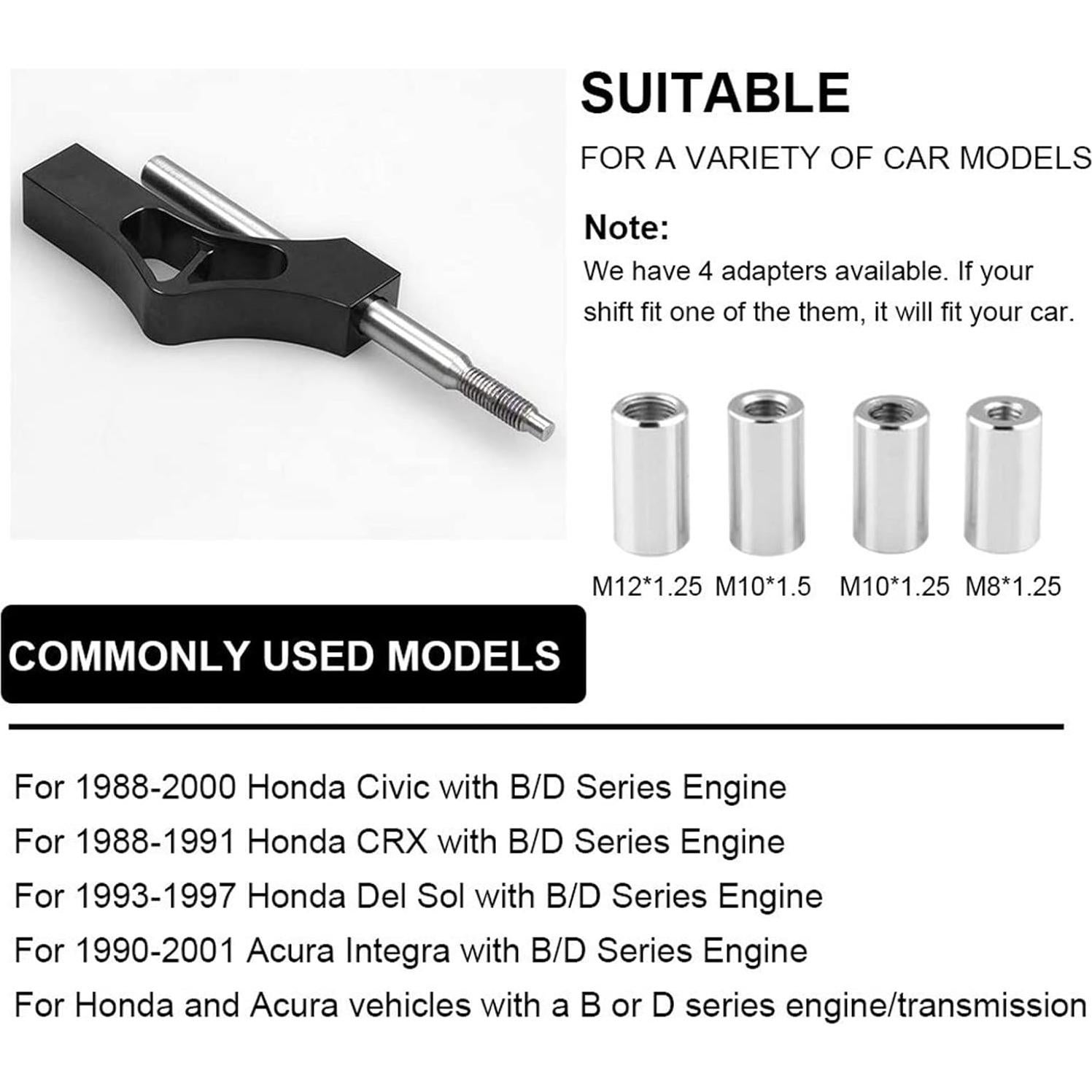 Extensión de Cambio Corto Ajustable Sporacingrts Negro