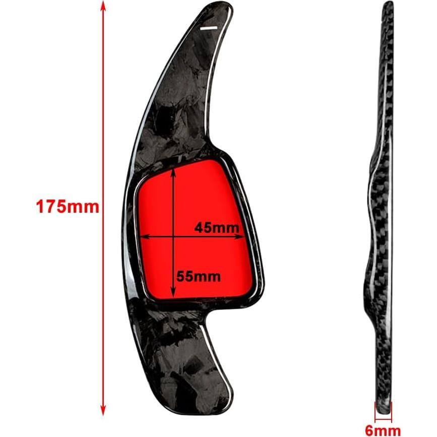Extensiones de Cambiador de Paletas GZYF para Audi 2015-2019