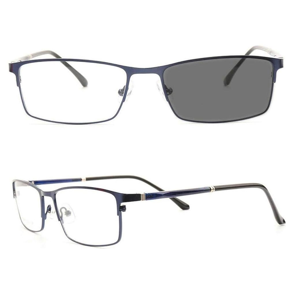 Gafas de sol fotoquímicas MINCL para hombres con marco metal