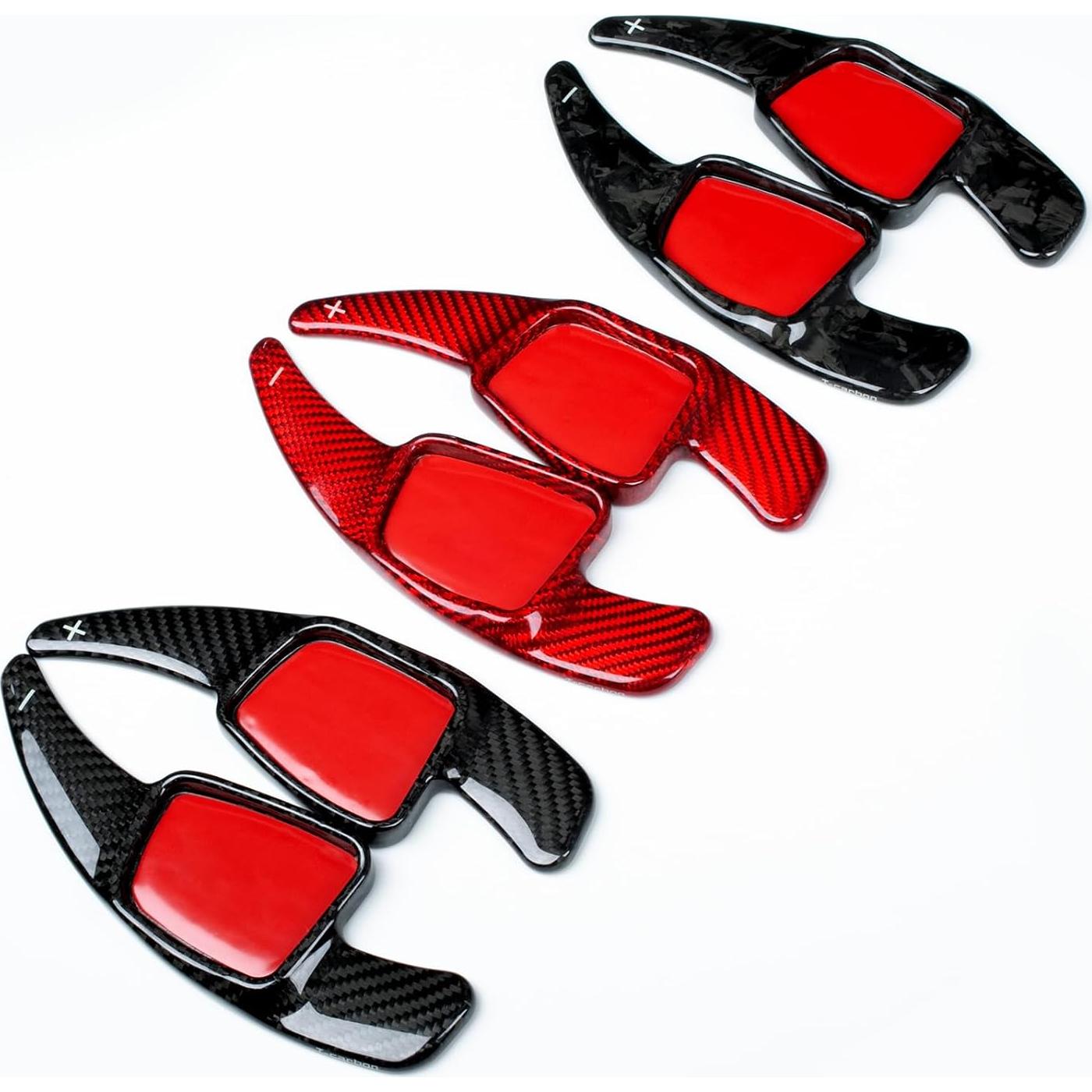 Extensiones de Palanca de Cambio T-carbon Fibra de Carbono Audi