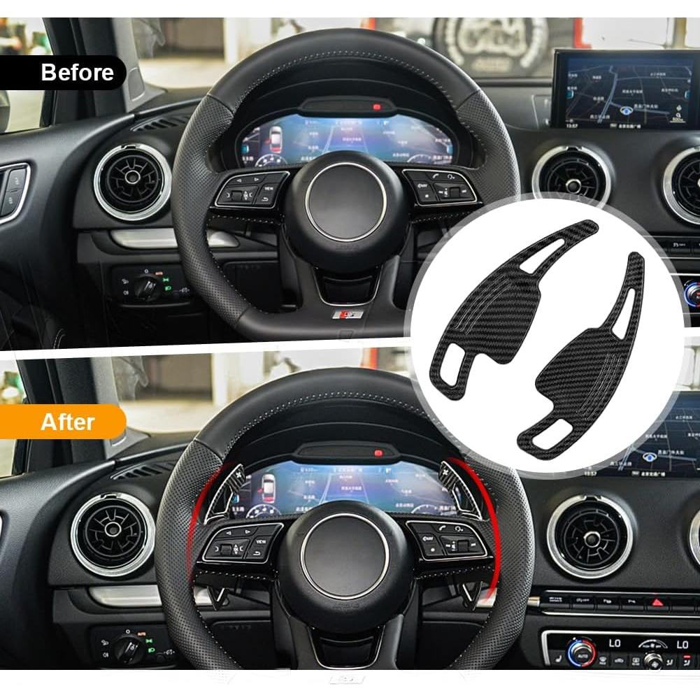 Extensiones de palanca de cambio GZYF para Audi A3/S3/SQ7 2017-2020