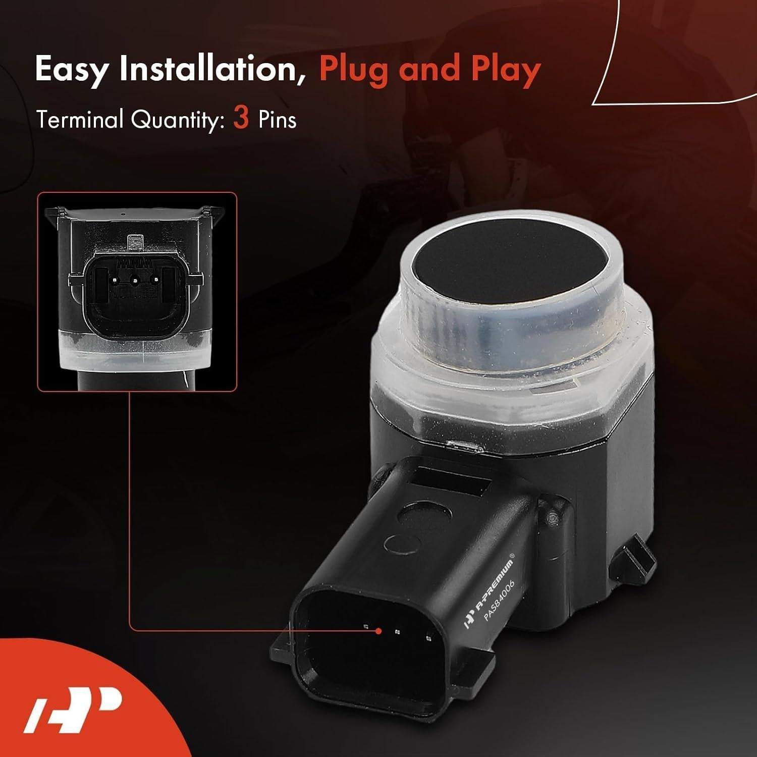 Sensor de Estacionamiento A-Premium 4PC para Ford y Lincoln