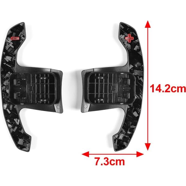 Cambiador de Paletas BMW F20 F21 F22 F23 Fibra de Carbono 2Pcs