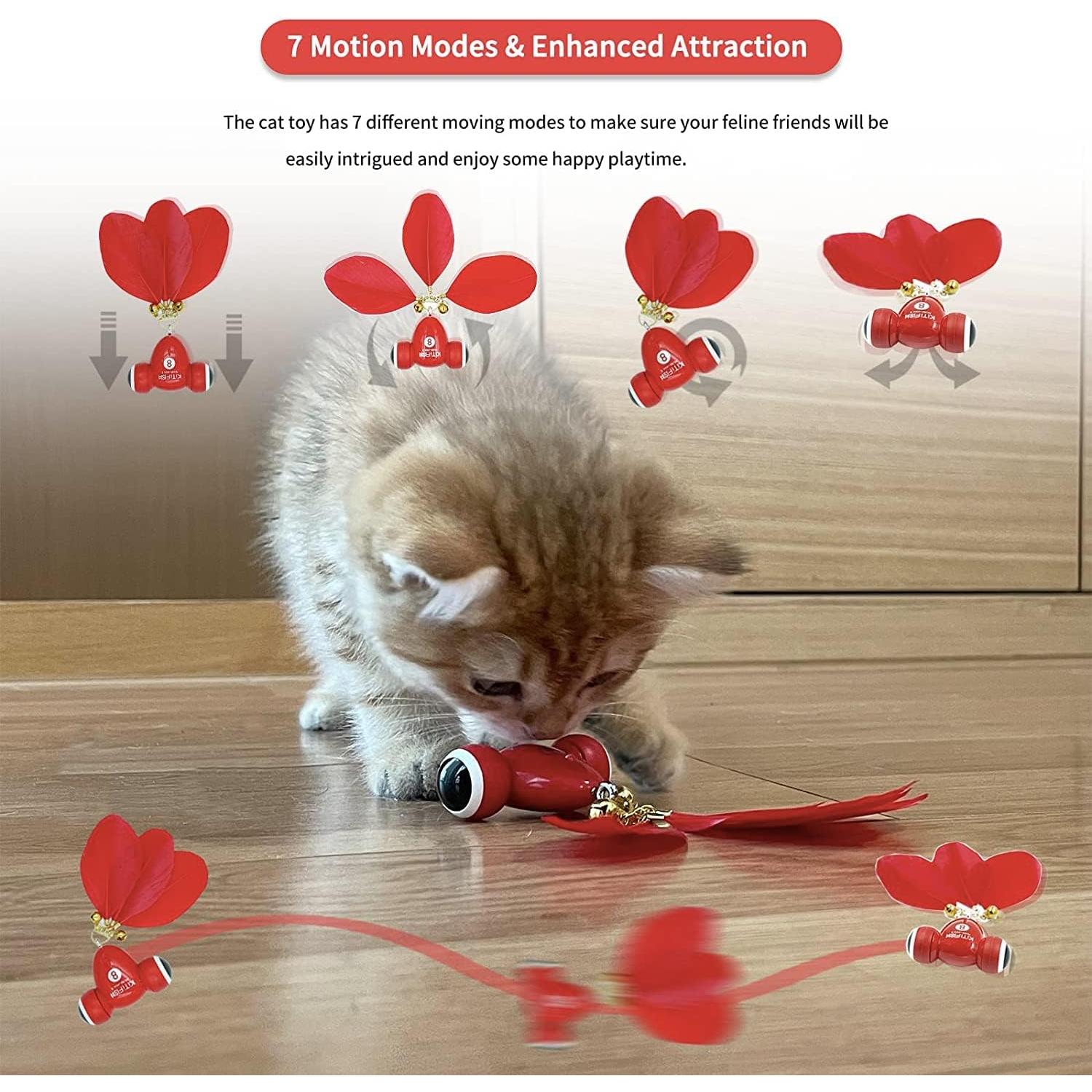 Juguete Interactivo para Gatos MayMaw KiTiFISH USB