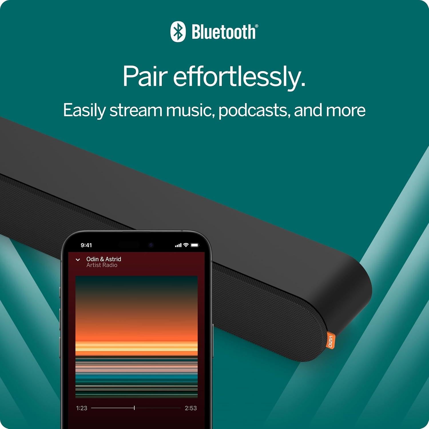 Barra de Sonido VIZIO 5.1 con Subwoofer Inalámbrico y Bluetooth