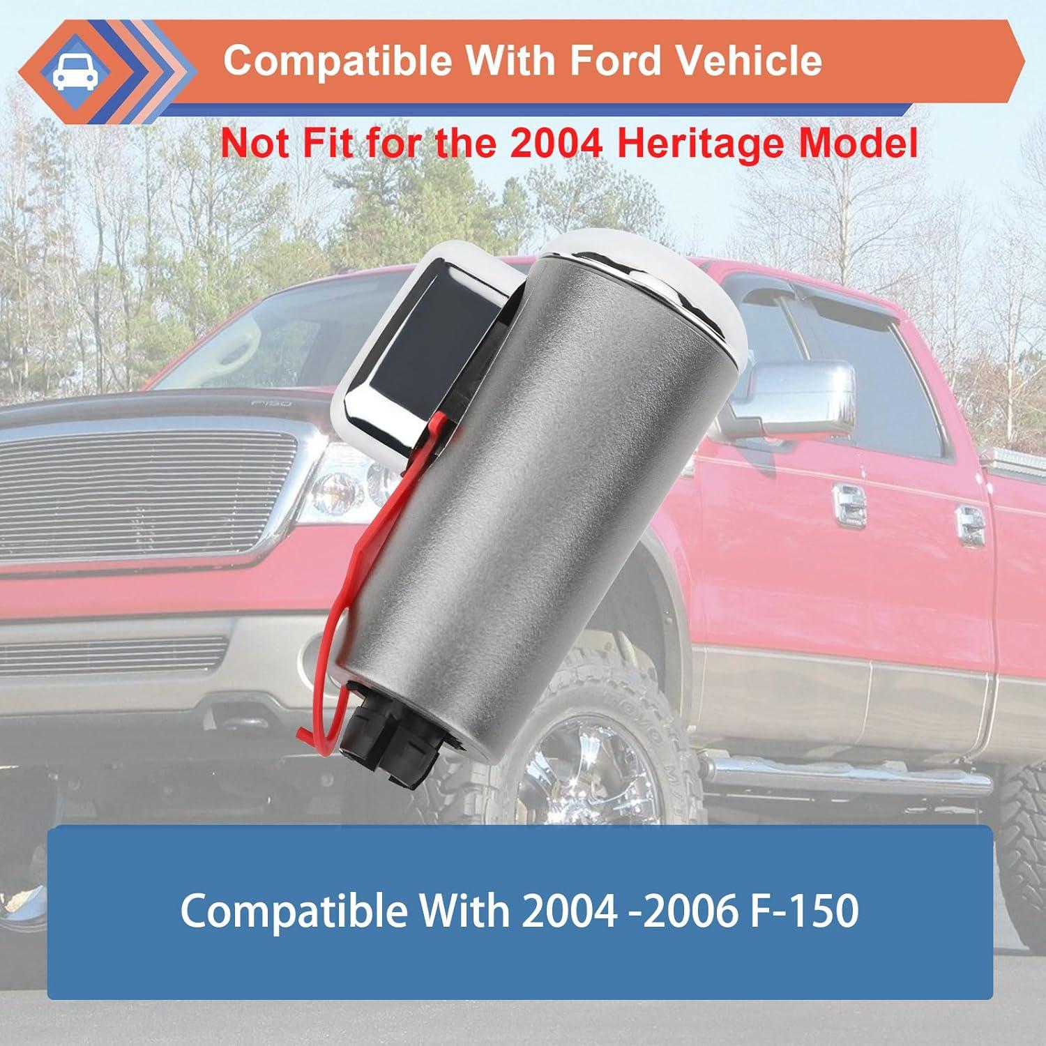 Manija de Palanca de Cambio Automática ZONFANT Cromo Ford F-150 2004-2006